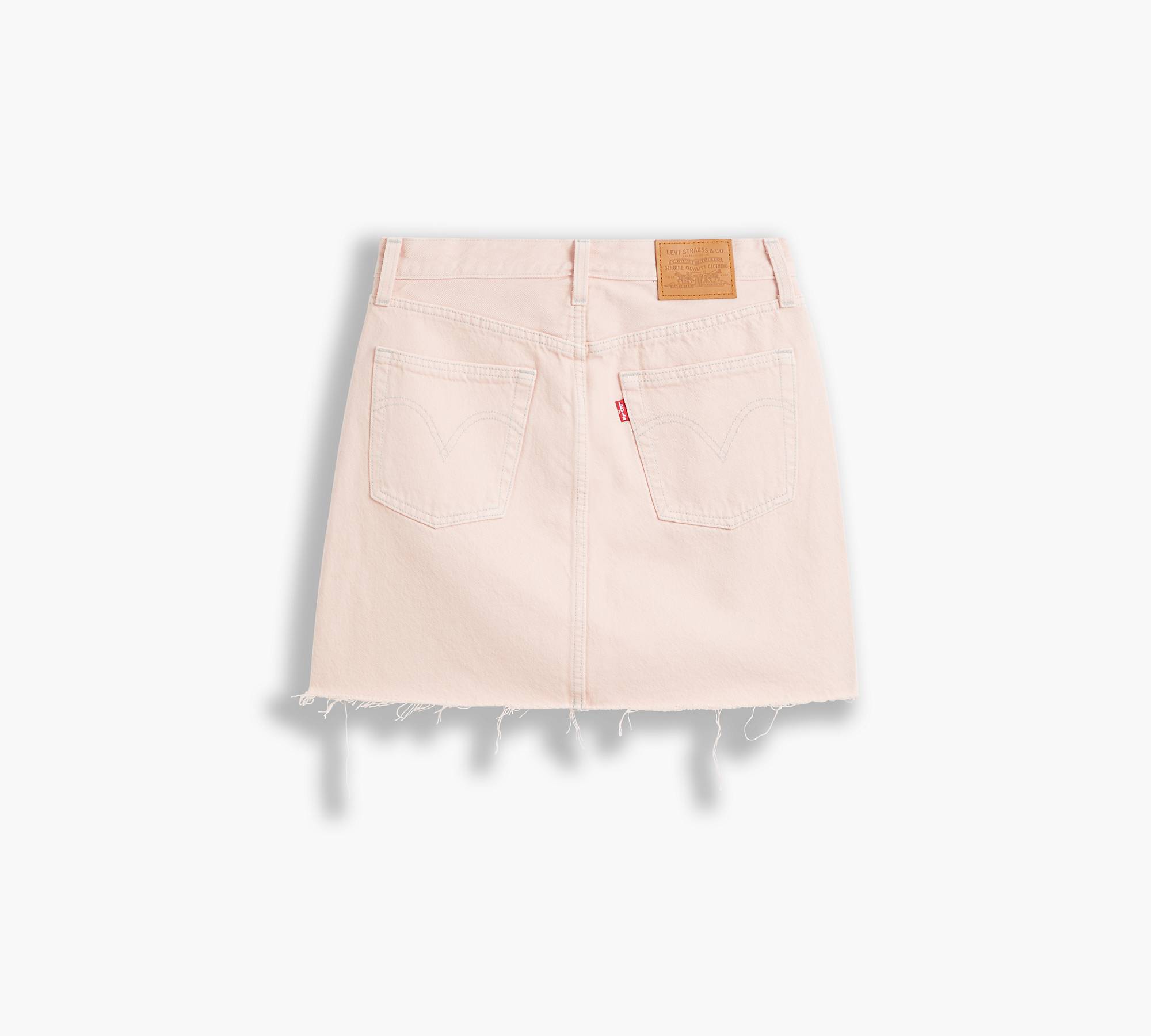 High Rise Deconstructed Iconic Skirt - Blue | Levi's® GB