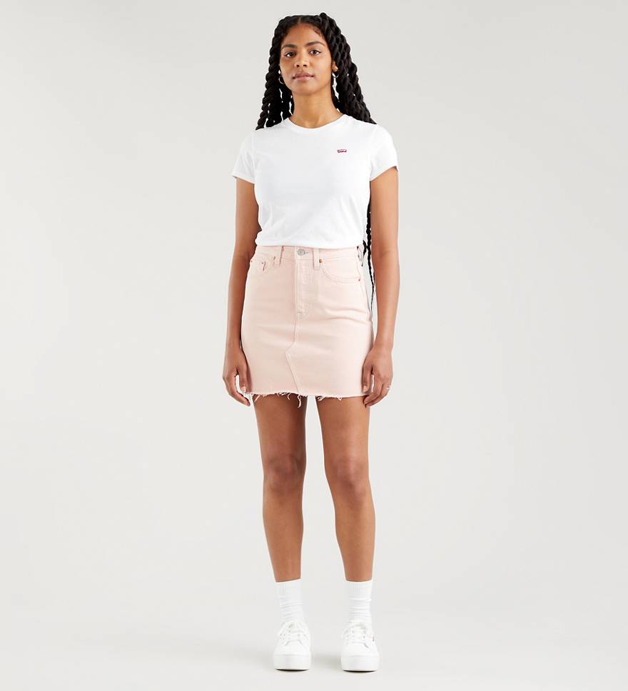 High Rise Deconstructed Iconic Skirt - Blue | Levi's® SE