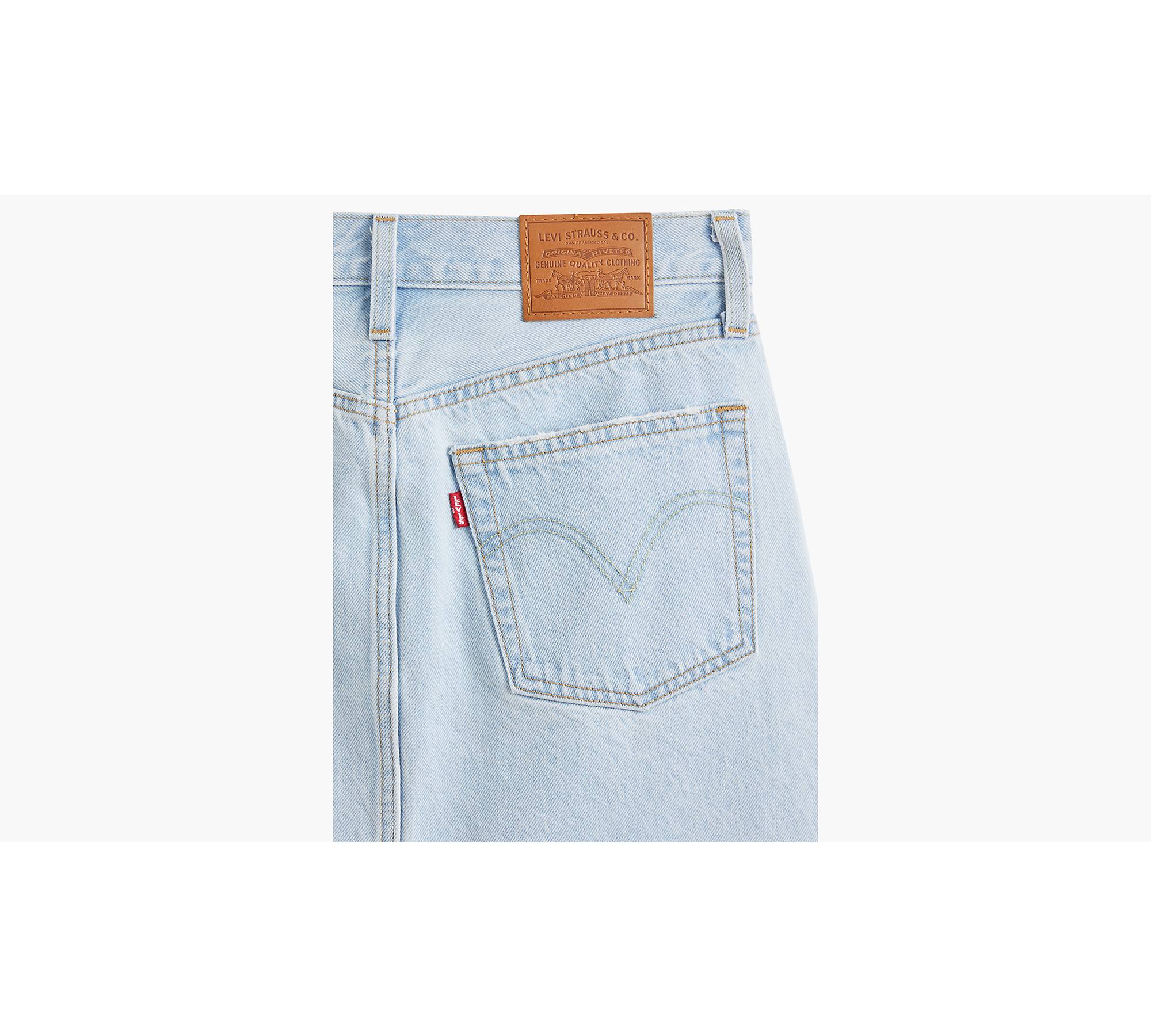 High Rise Deconstructed Iconic Skirt - Blue | Levi's® FR