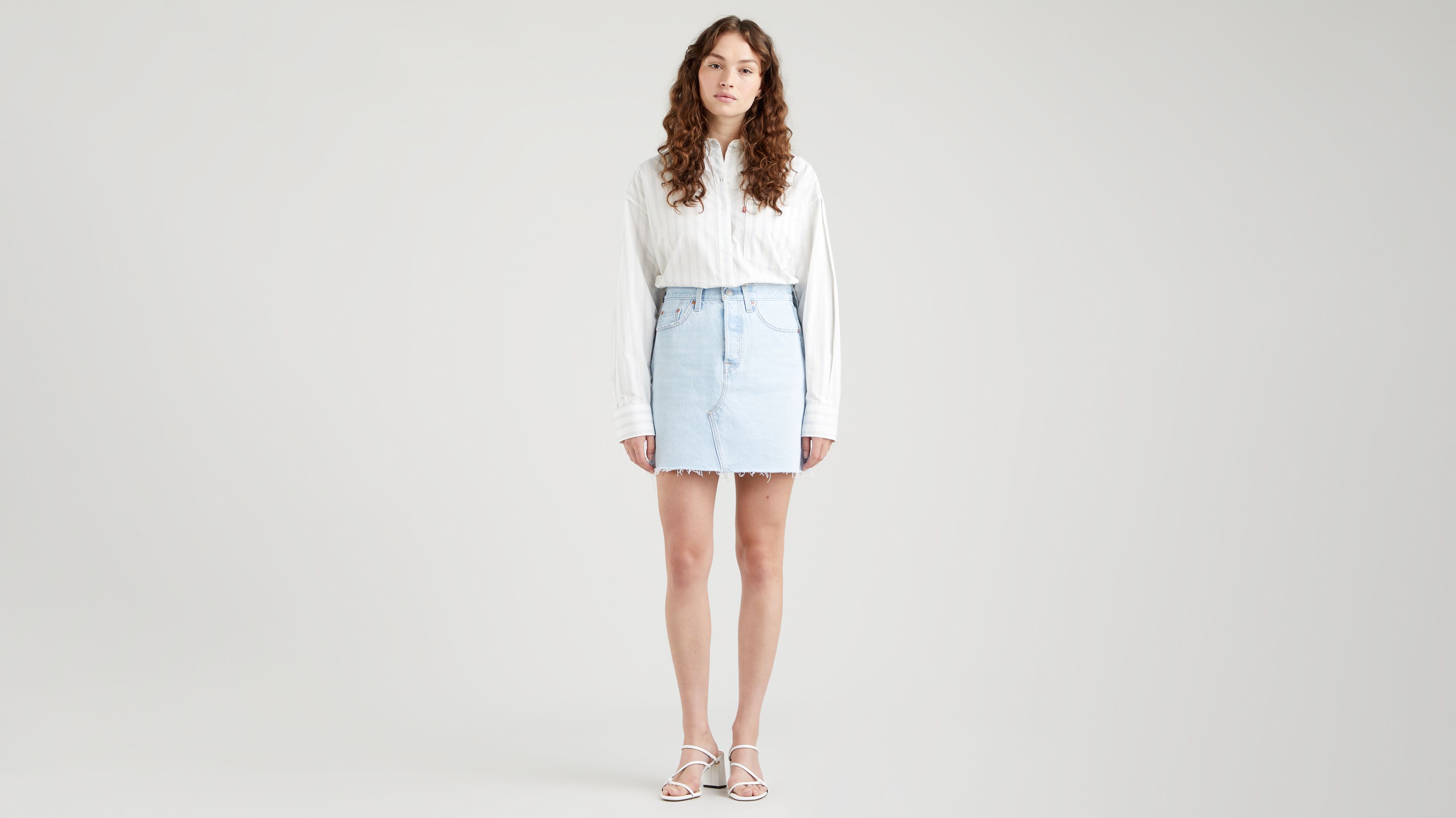 High Rise Deconstructed Iconic Skirt 1