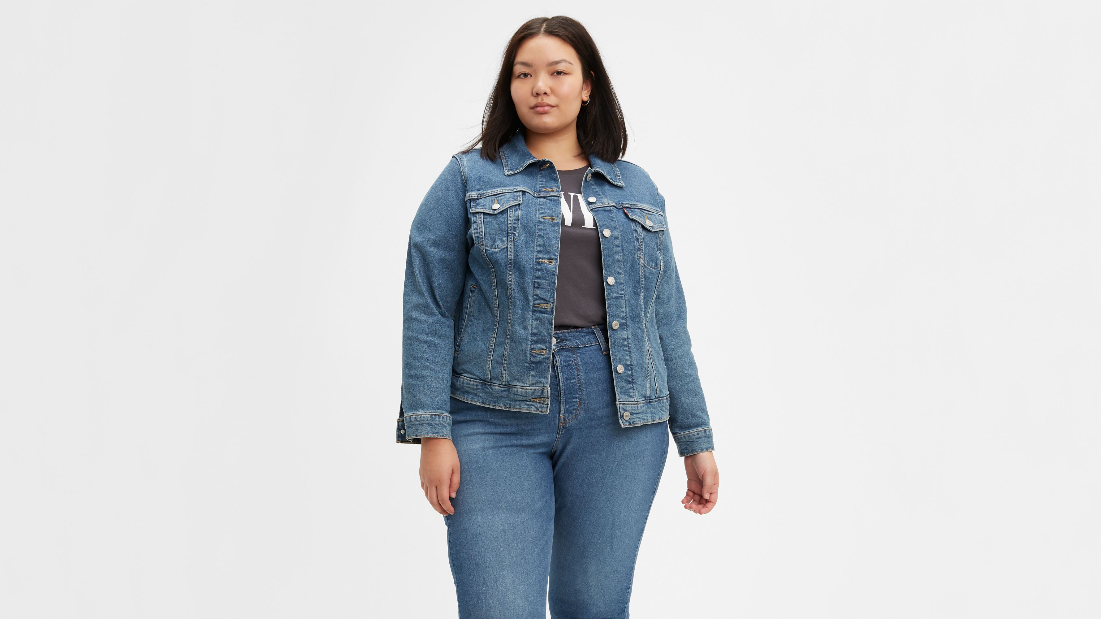 Original Trucker Jacket (Plus Size) 4