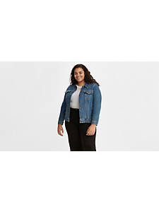 Plus Denim Jackets Women's Size Jean Jackets | Levi's® US