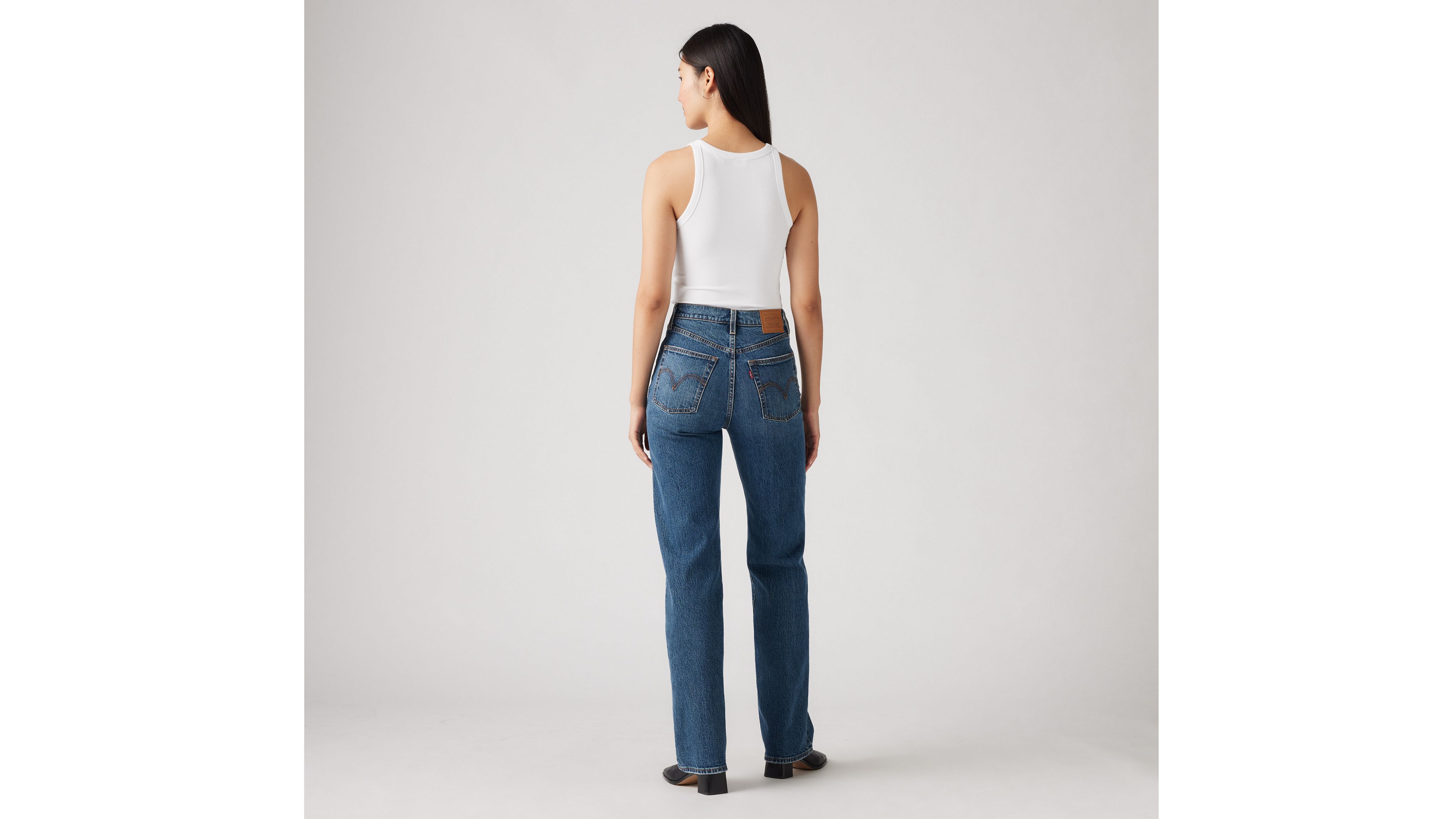 Ribcage Full Length Jeans - Blue | Levi's® AL