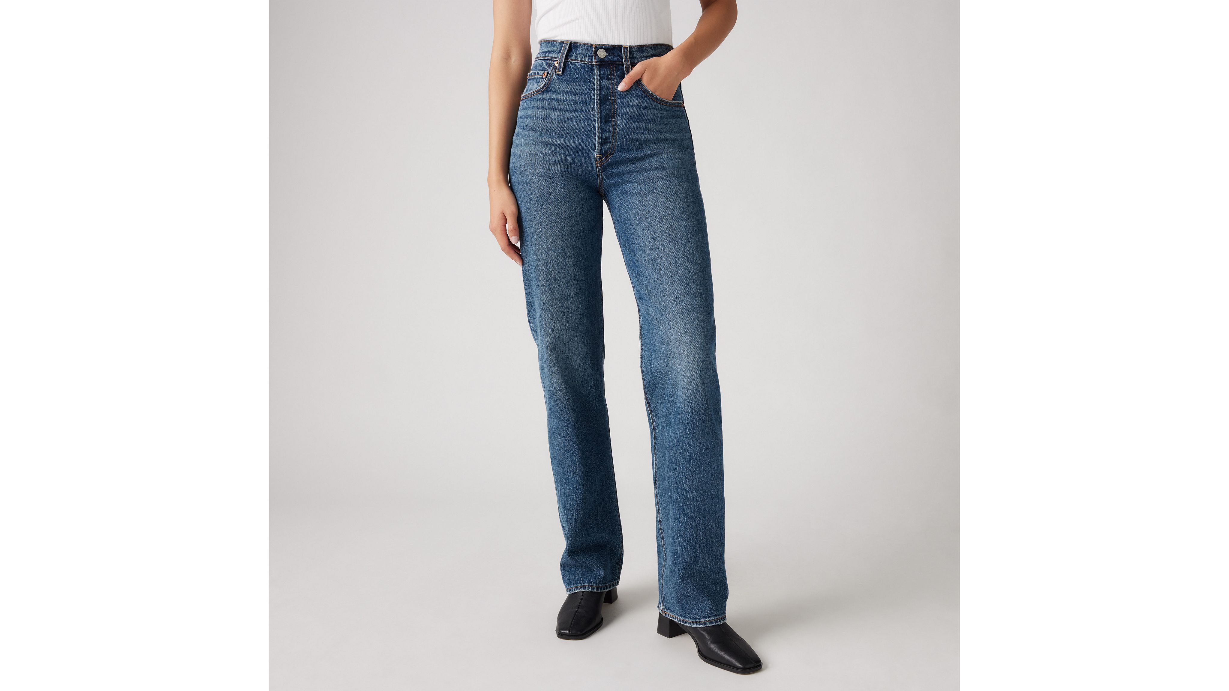 Levi's Ribcage Full Length Jeans - Valley View – Alice & Wonder