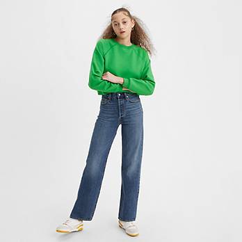 Ribcage långa jeans 1
