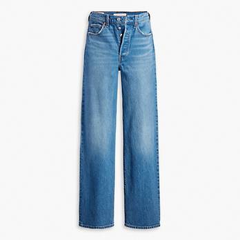 Ribcage jeans i fuld længde 6