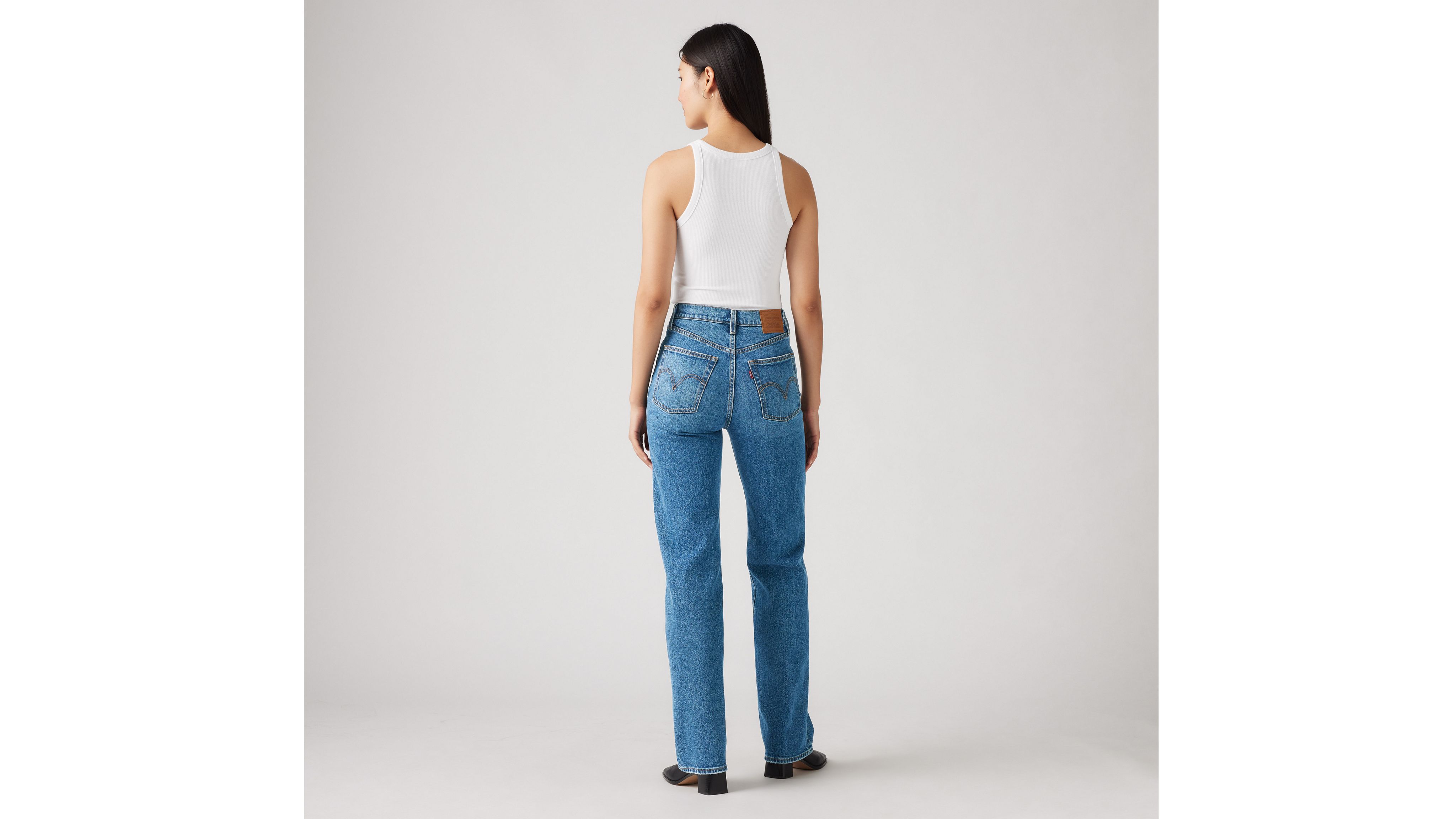 Women's Levi's Ribcage Full Length in Dance Around — Philistine