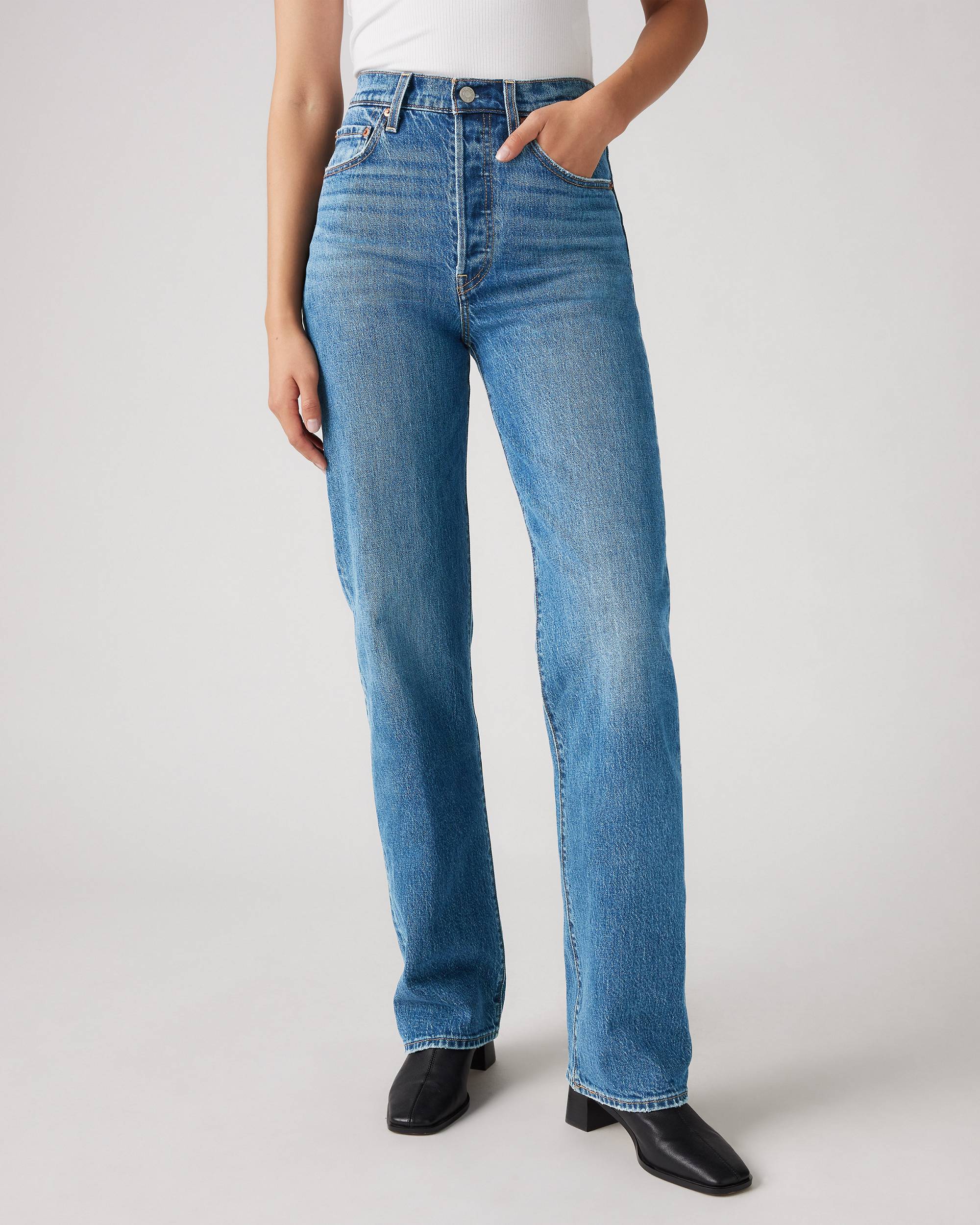 Ribcage Full Length Jeans - Blue | Levi's® AT Ribcage Full Length Jeans - Blue | Levi's® AT