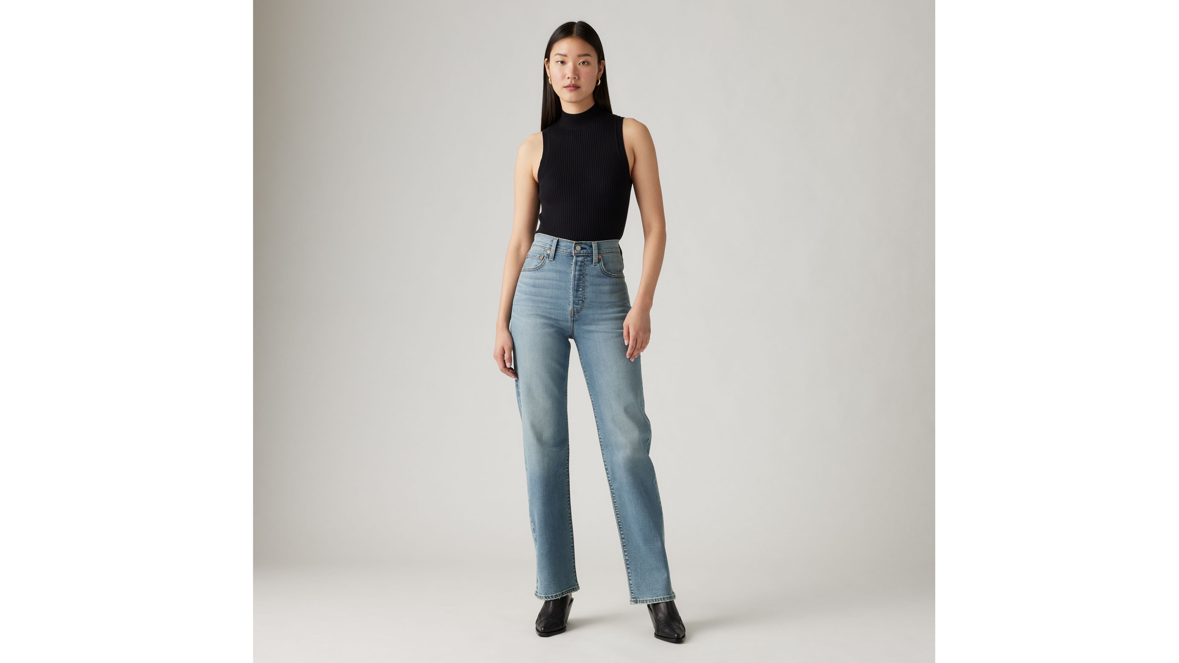 Ribcage Full Length Jeans 1
