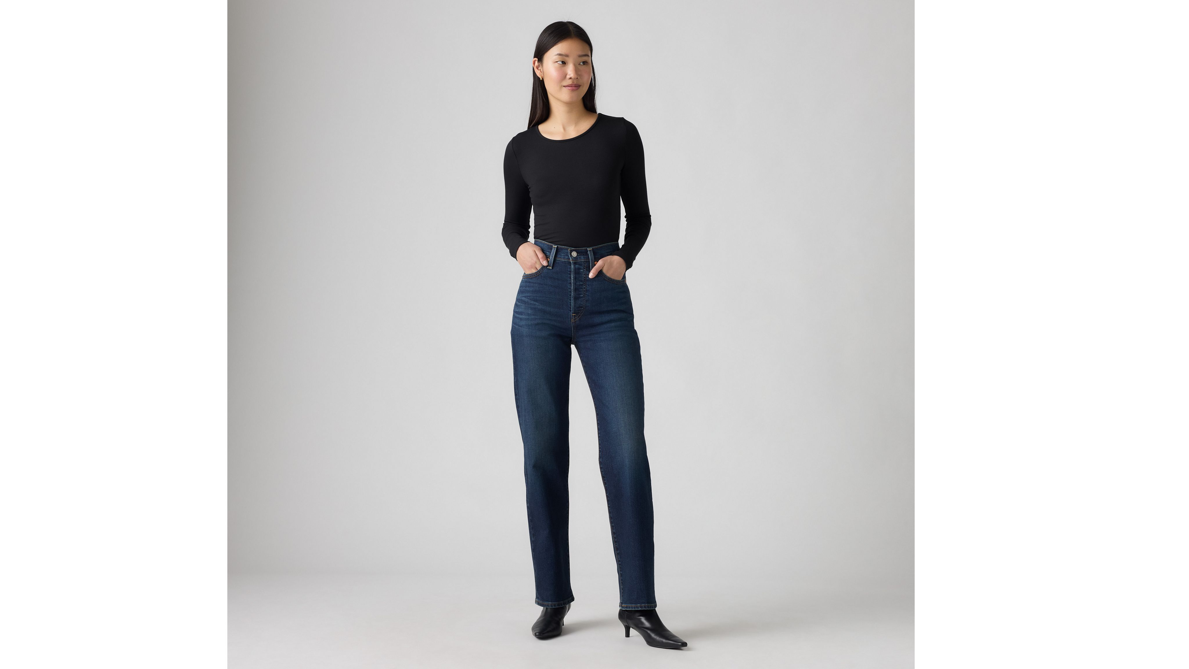 Ribcage Full Length Jeans 2