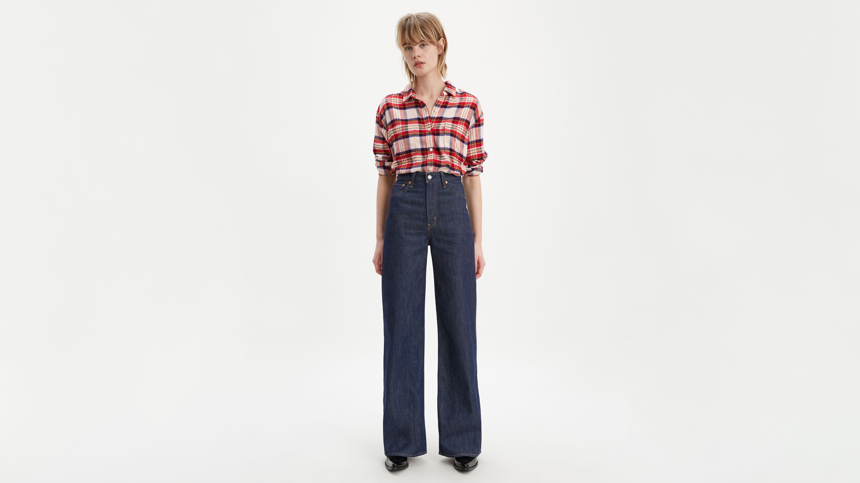 levi's wide jeans