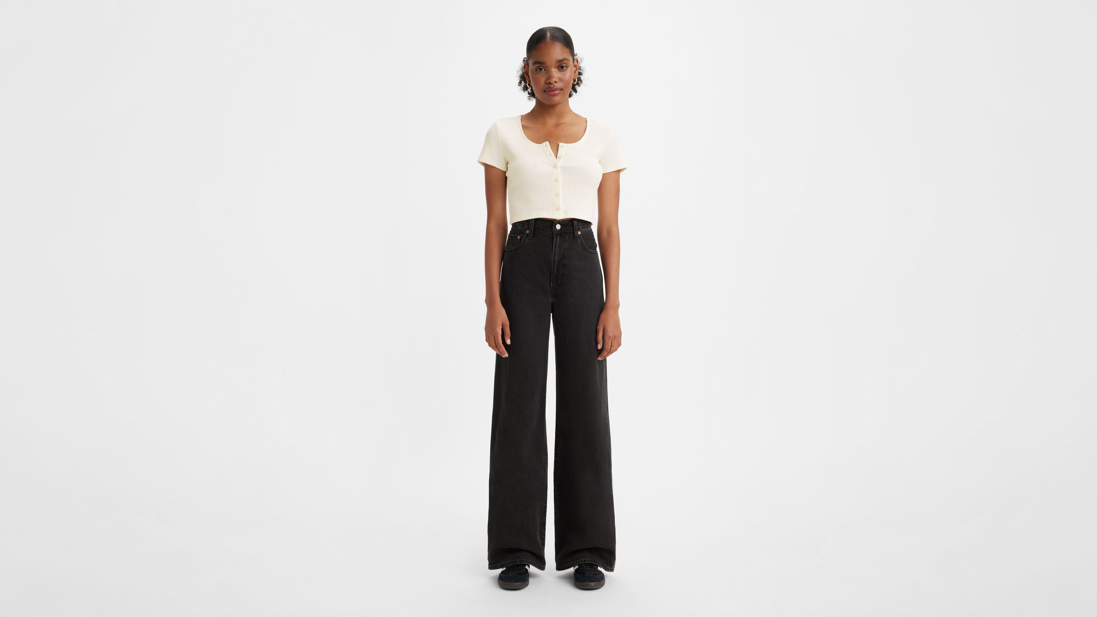 levi's ribcage wide leg