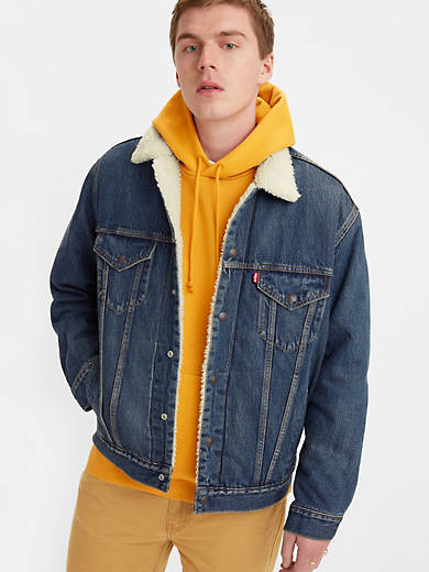 Introducir 76+ imagen levi’s vintage fit sherpa jacket
