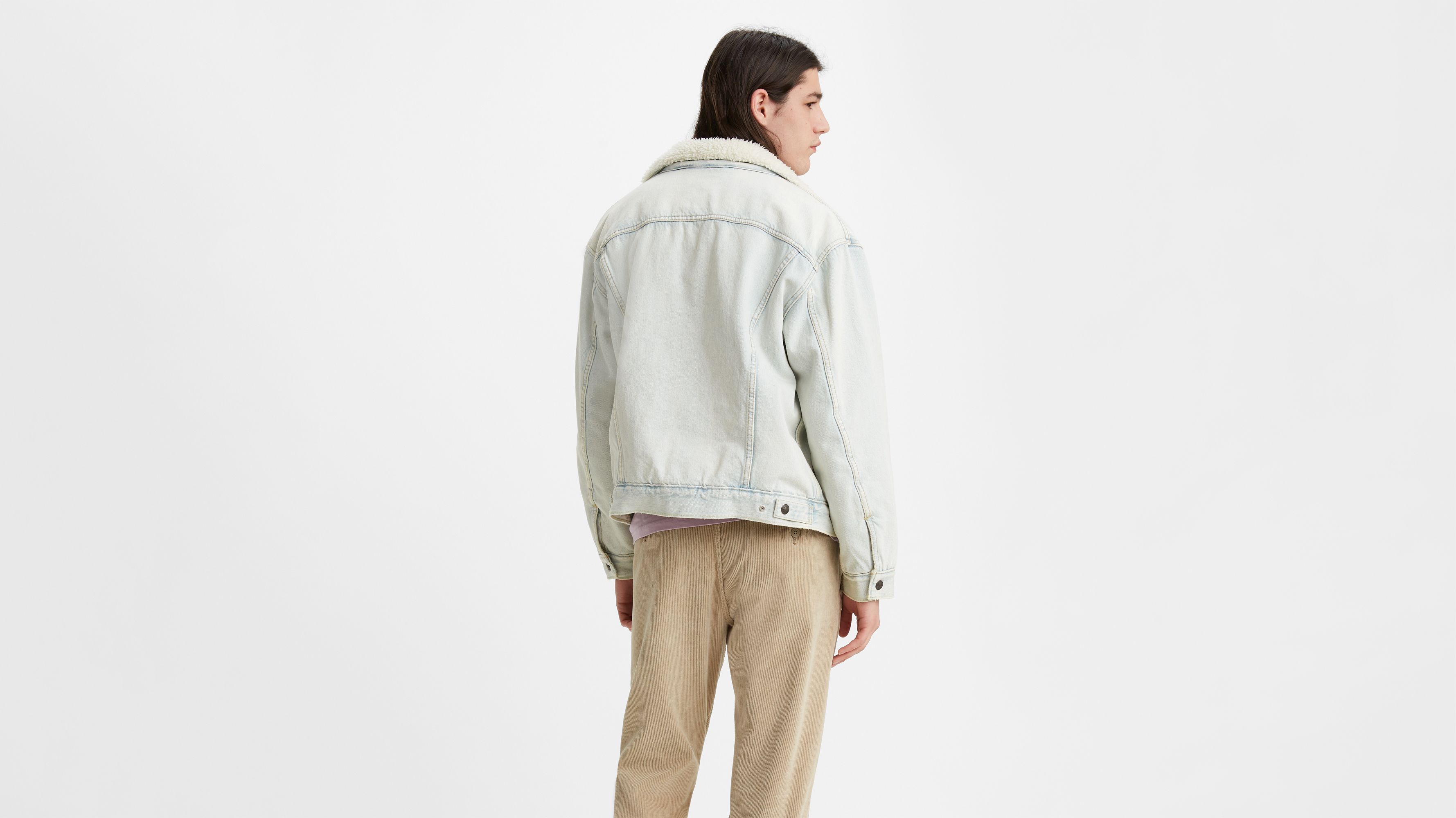 Vintage Fit Sherpa Trucker Jacket 2