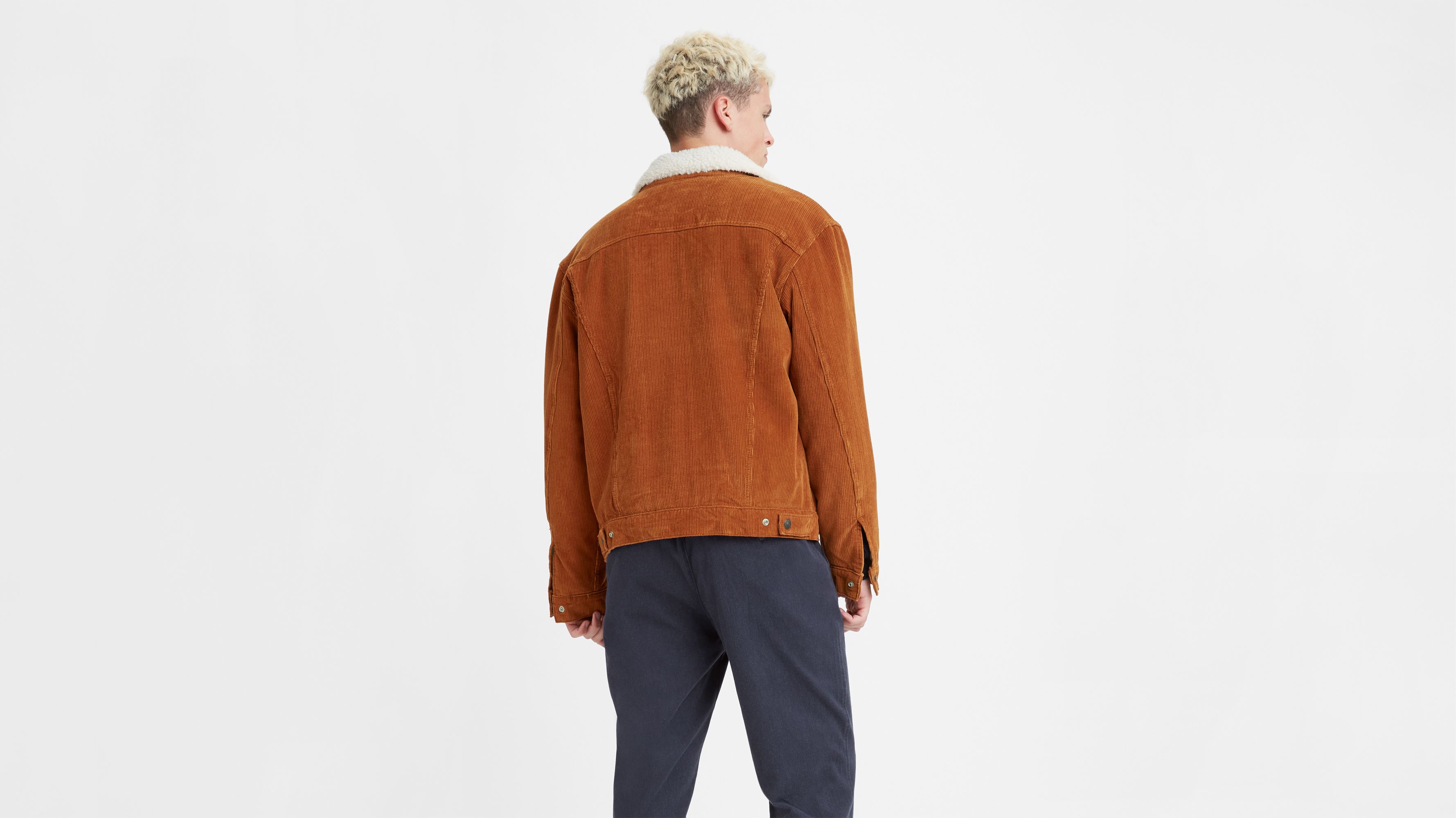 Corduroy jacket deals mens levis