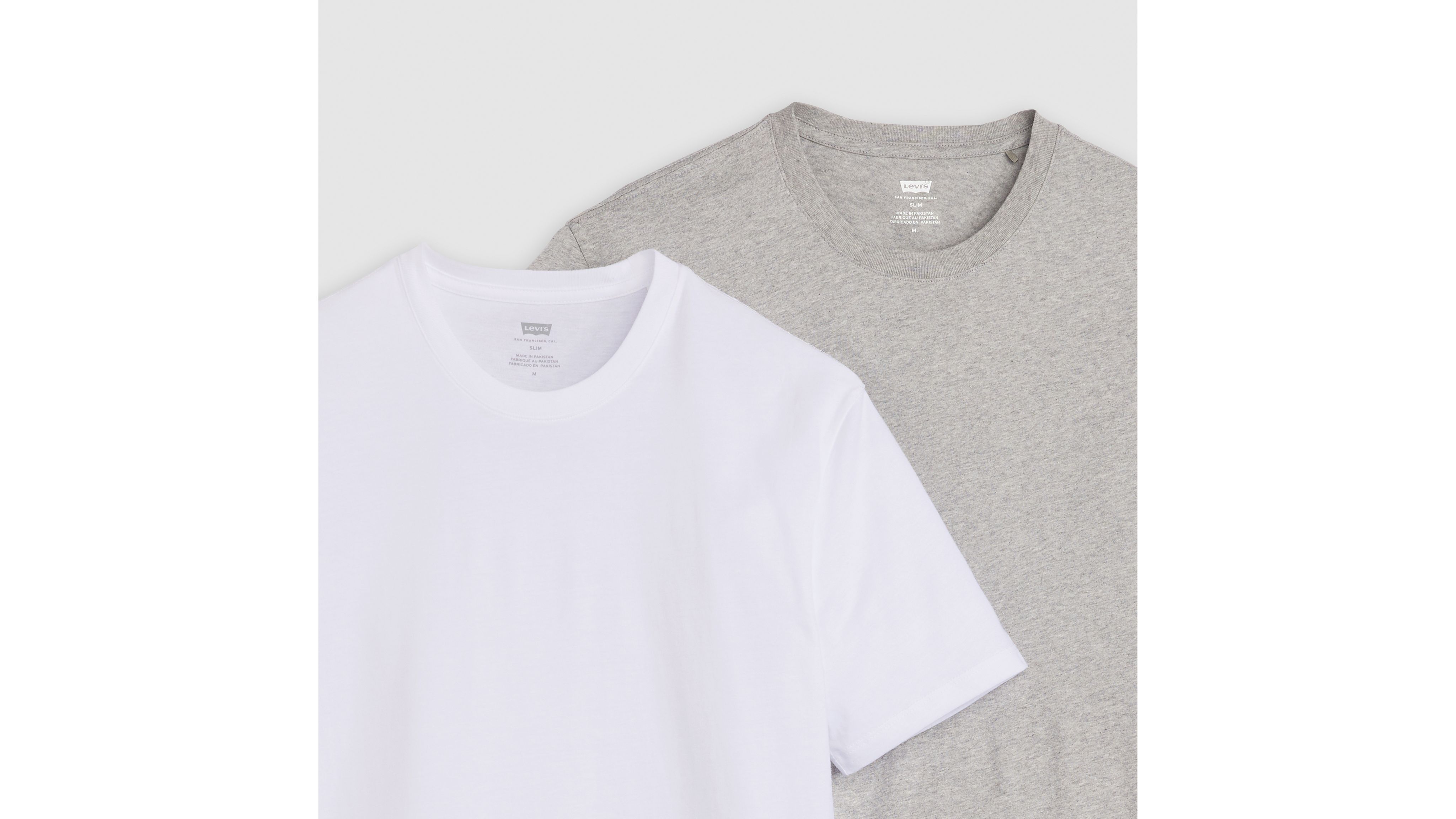 T-shirt girocollo slim - Confezione da 2 7