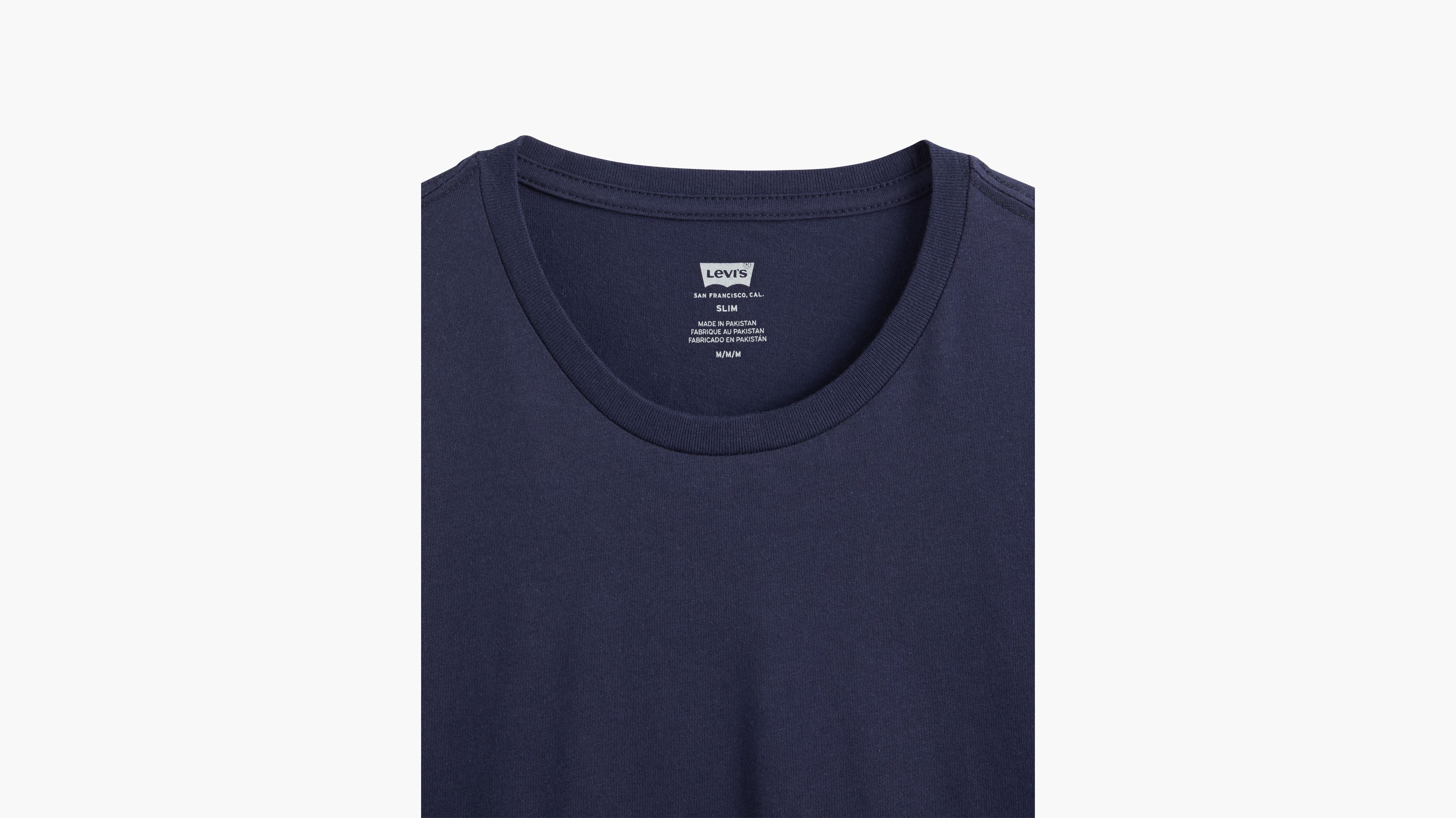 Slim Crewneck Tee - 2 Pack - Blue | Levi's® GI