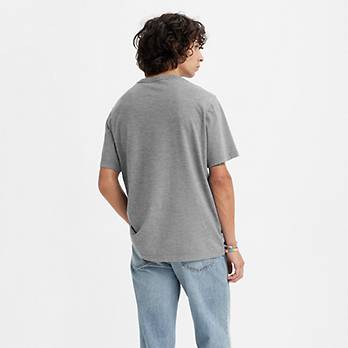 Relaxed Fit Kurzarm T-Shirt mit Baby Tab 2