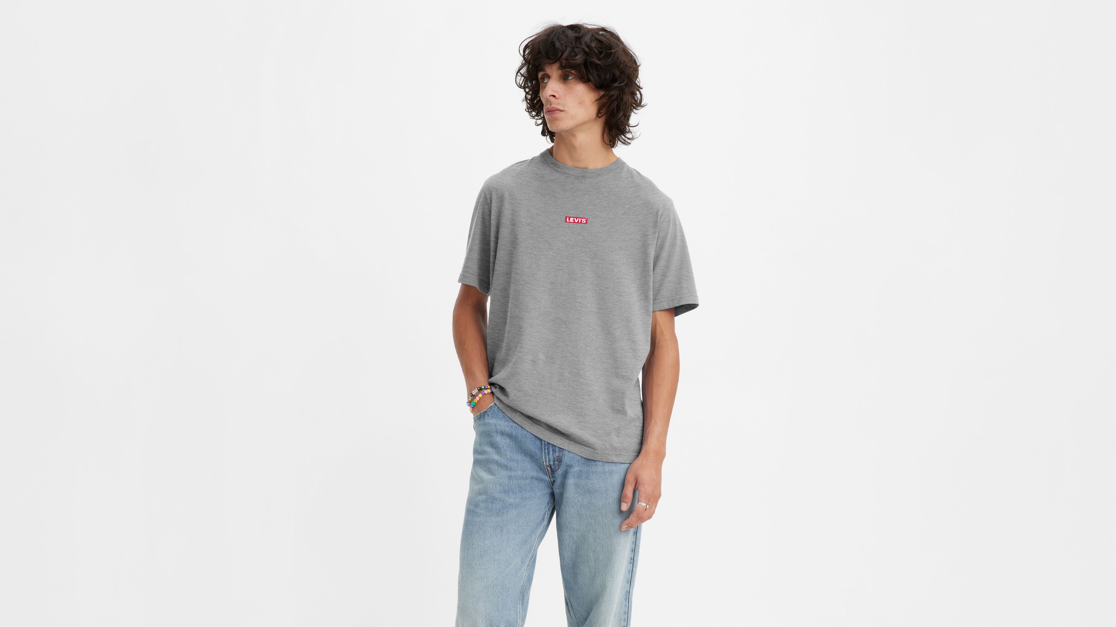 Relaxed Baby Tab Short Sleeve Tee - Grey | Levi's® AT