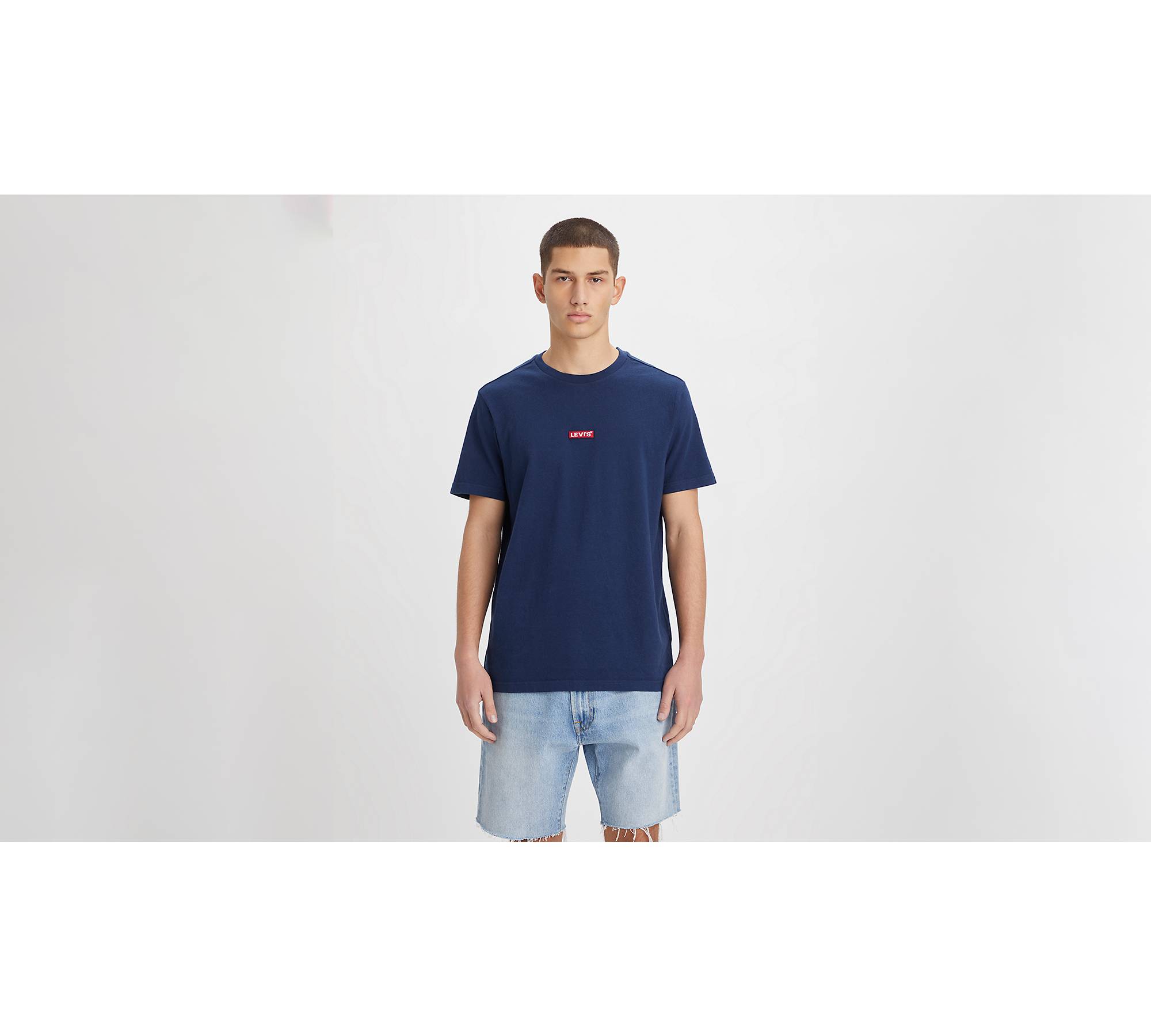 Relaxed Baby Tab Short-sleeve Tee - Blue | Levi's® GB