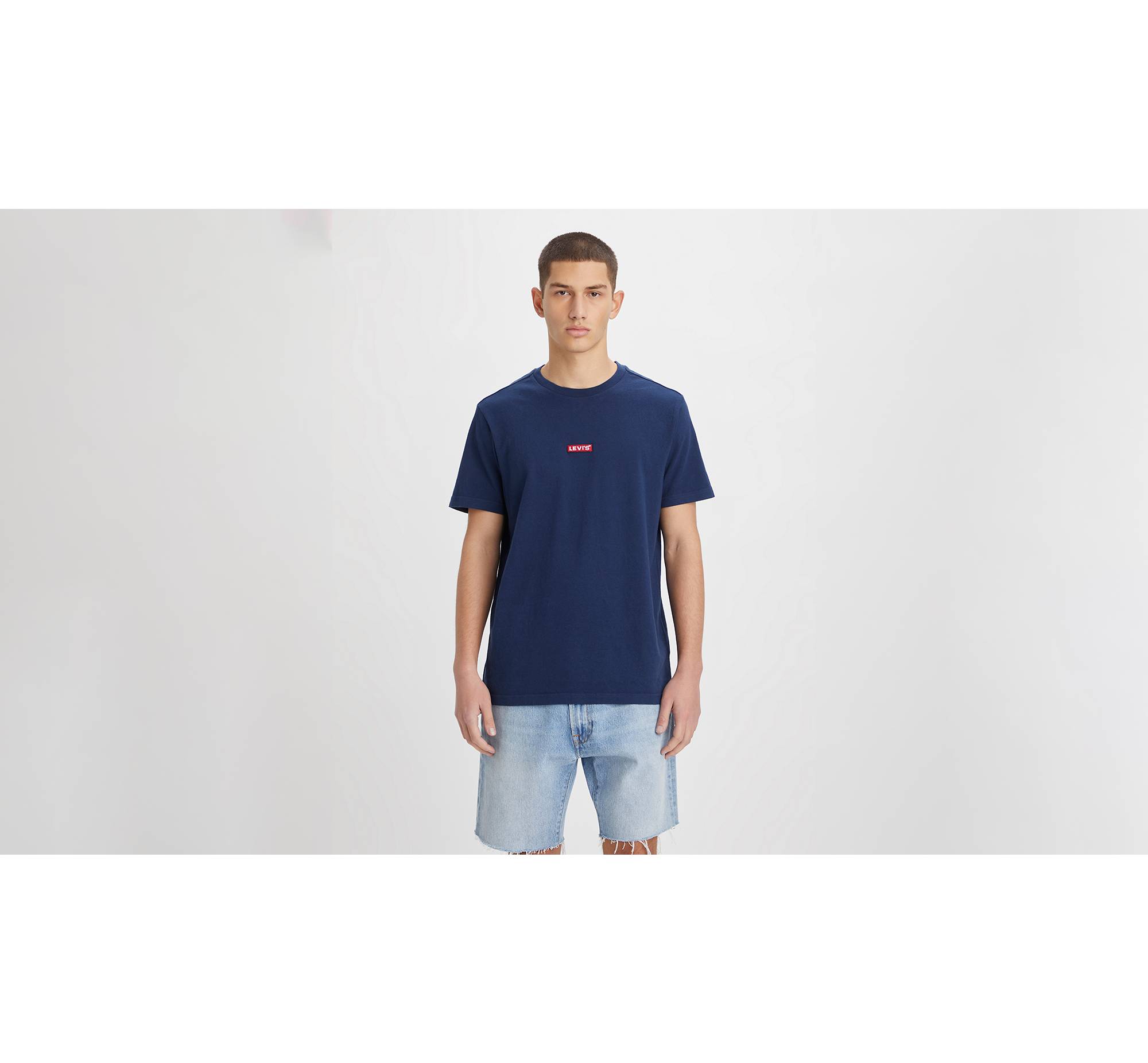 Relaxed Baby Tab Short-sleeve Tee - Blue | Levi's® GR