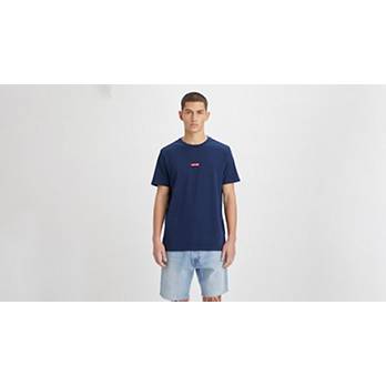 Relaxed Baby Tab Short-sleeve Tee - Blue | Levi's® GB