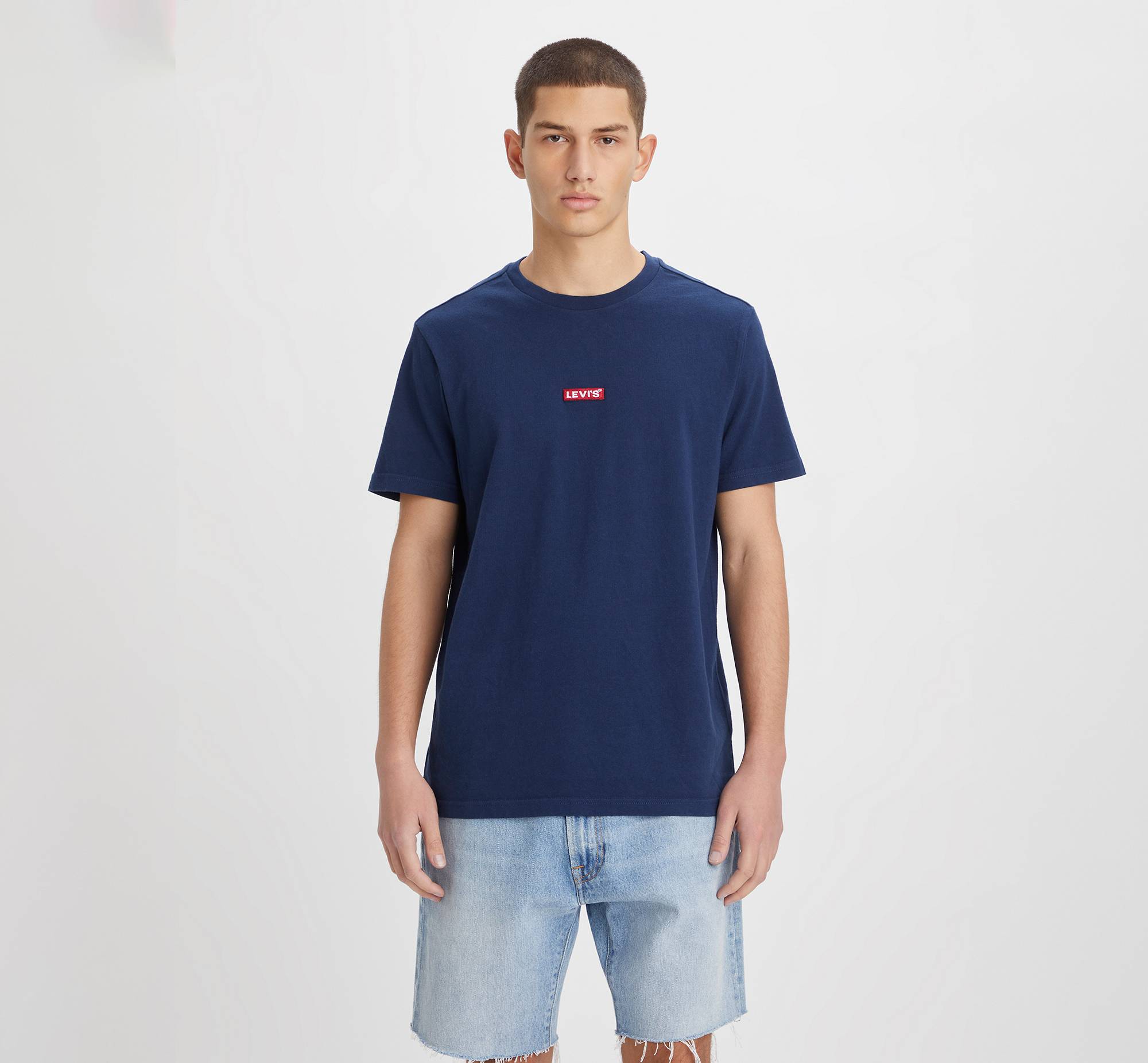 Relaxed Baby Tab Short-sleeve Tee - Blue | Levi's® GR