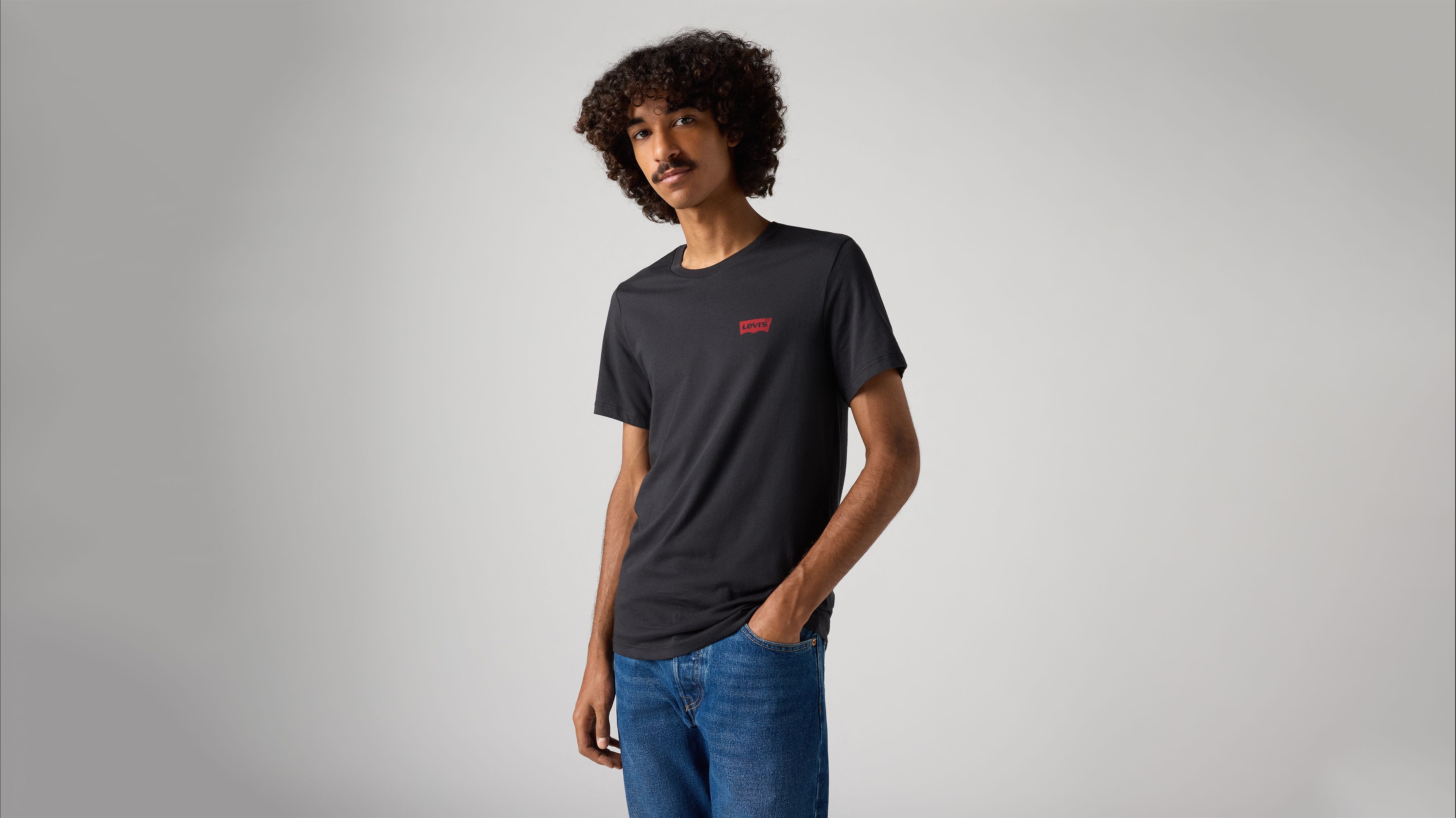 Rundhals-T-Shirt mit Grafik – 2er-Pack 1