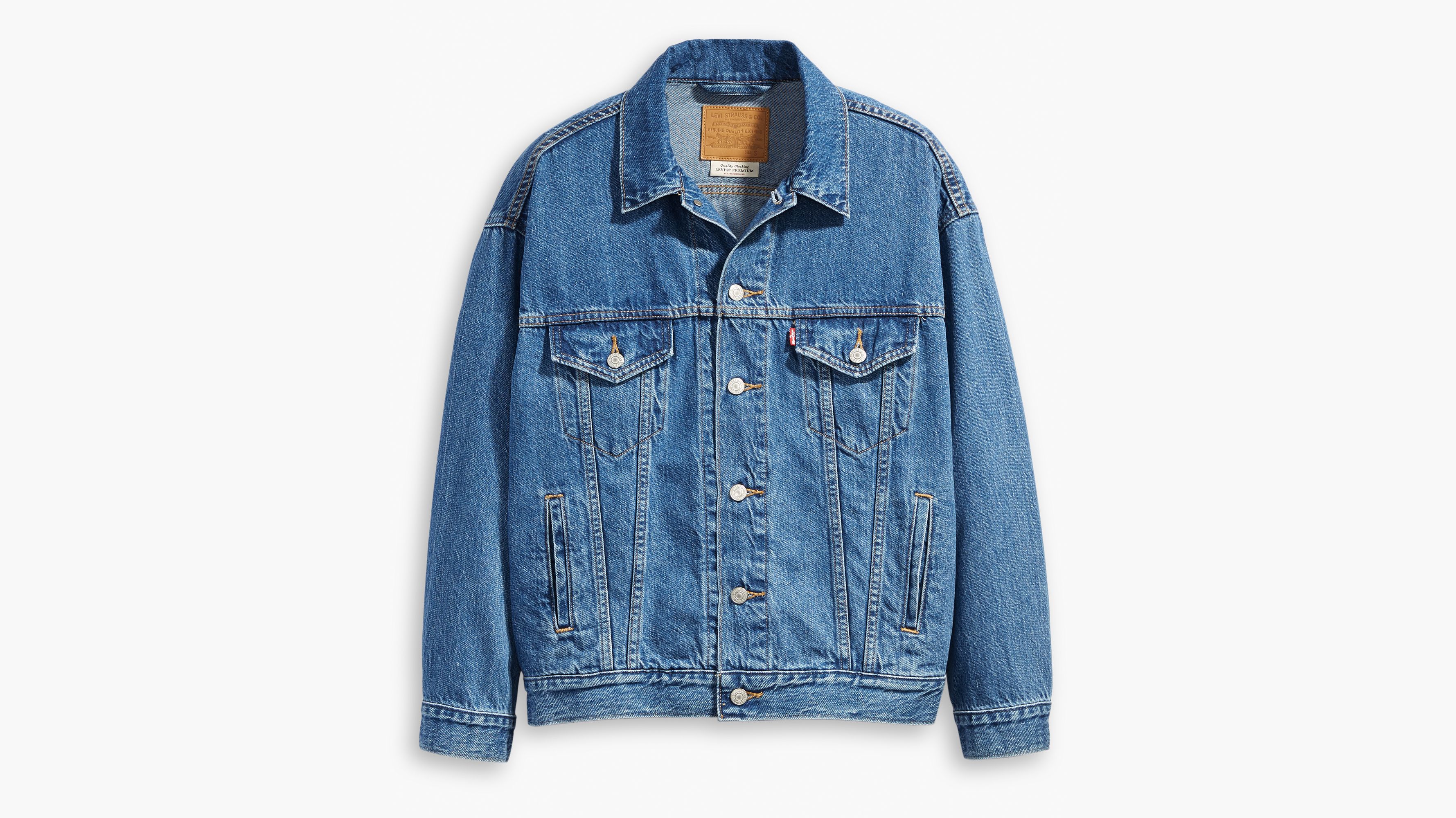 Levi's Men's Los Angeles Dodgers Denim Trucker Jacket - Macy's