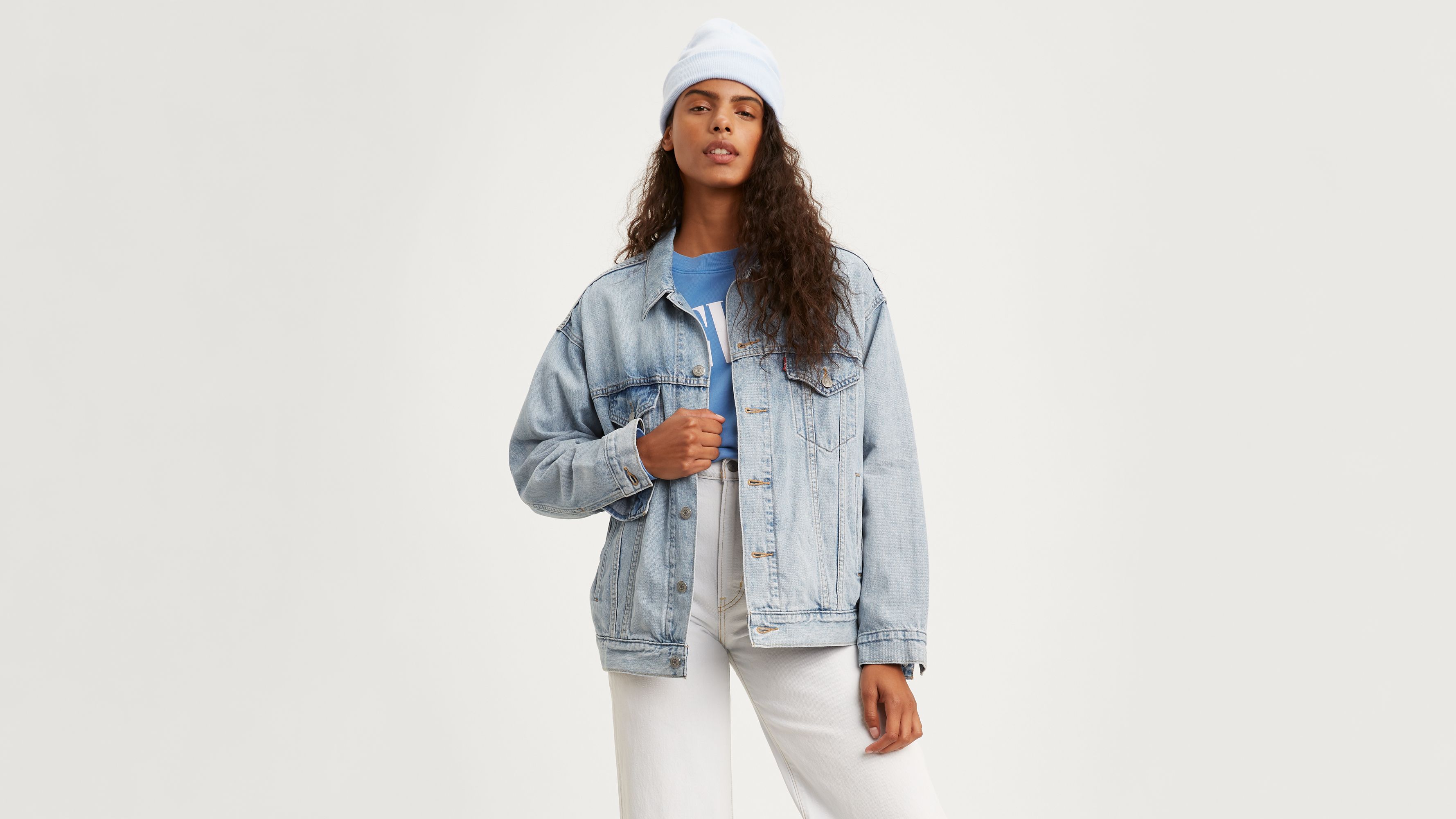 Levi's® Trucker Jacket With Jacquard™ By Google - Dark Wash