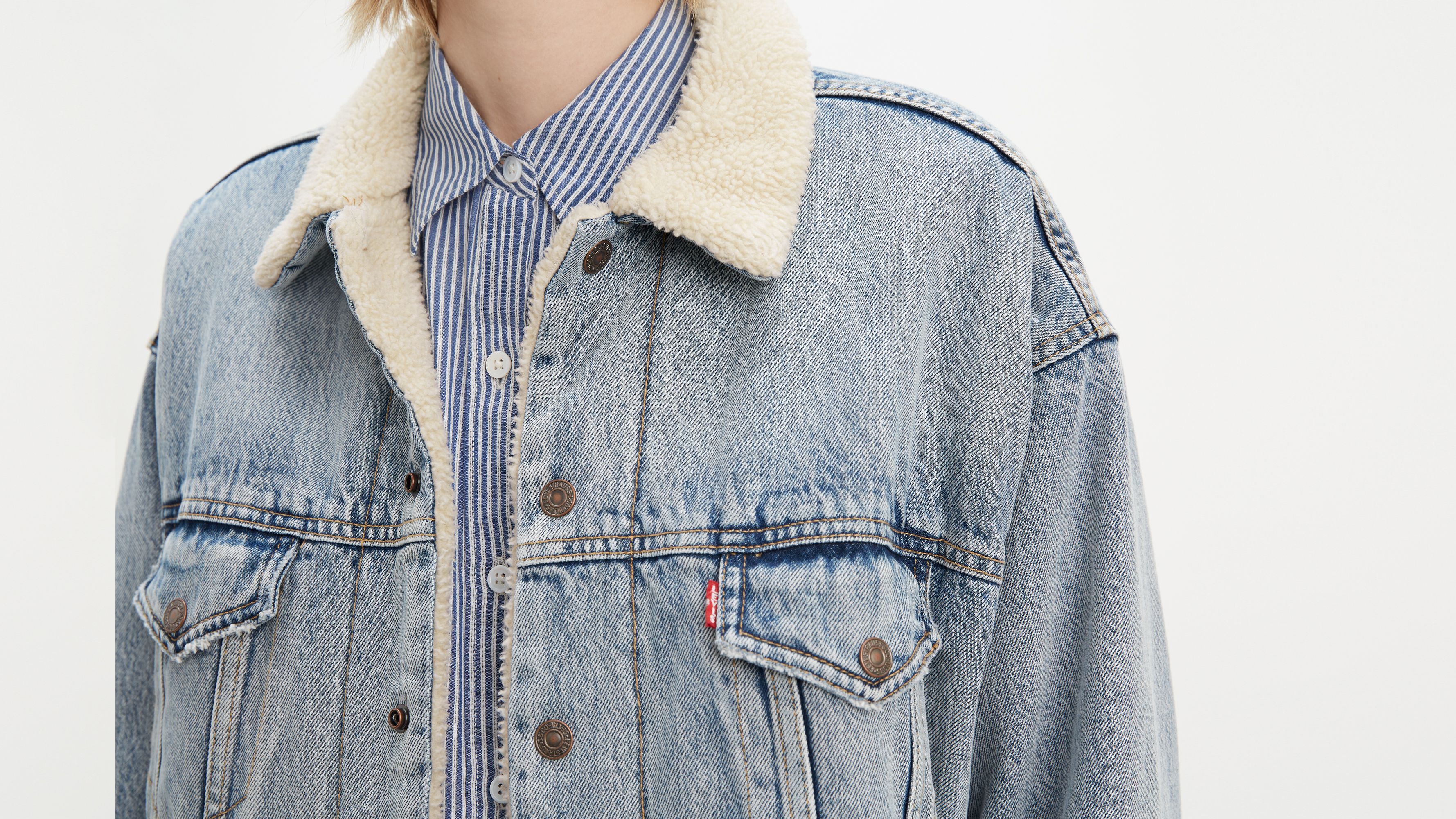 Dad Sherpa Trucker Jacket 3