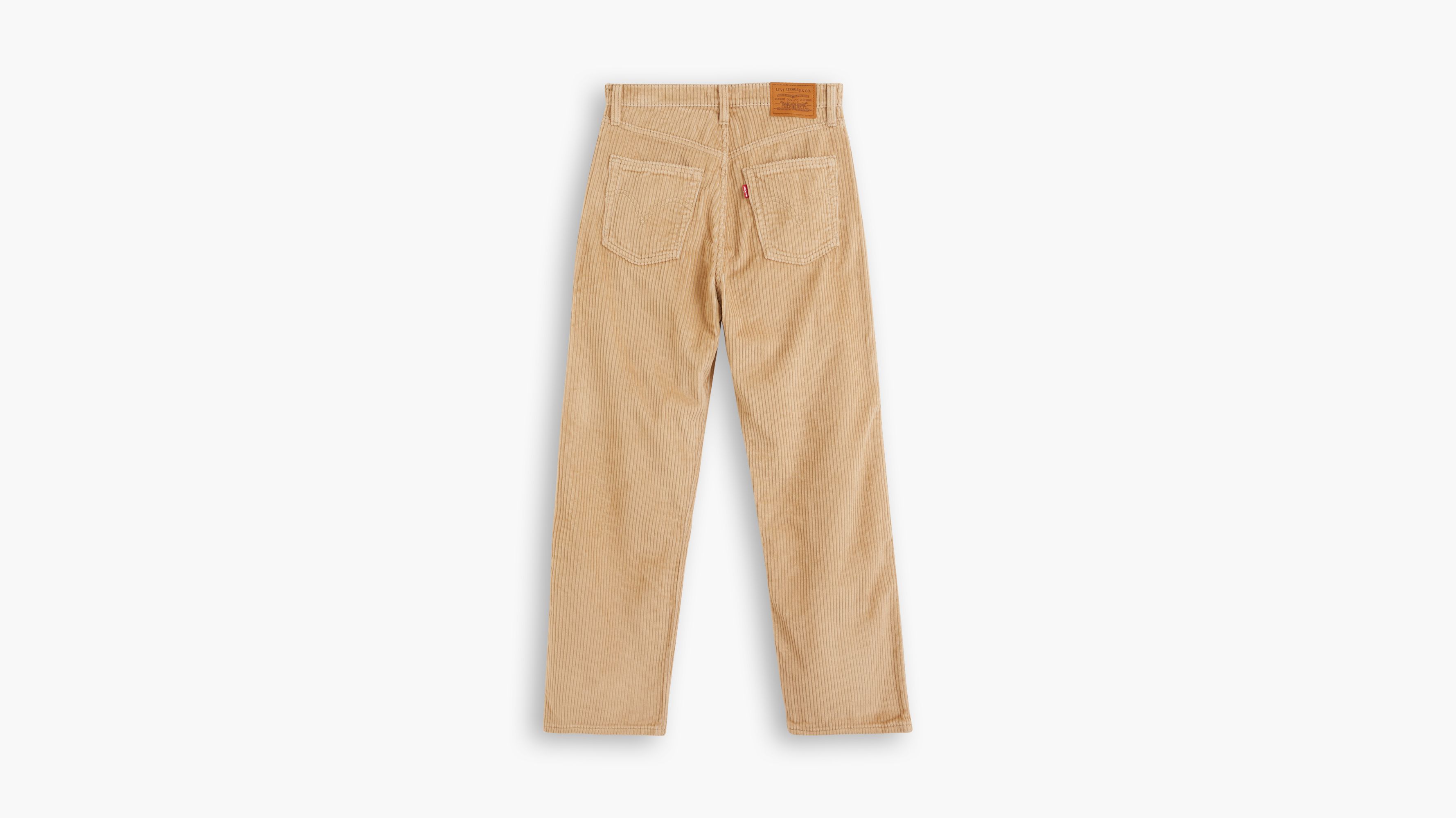 Corduroy Ribcage Straight Ankle Women's Pants 7