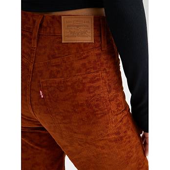 Ribcage Corduroy Straight Ankle Jeans 4