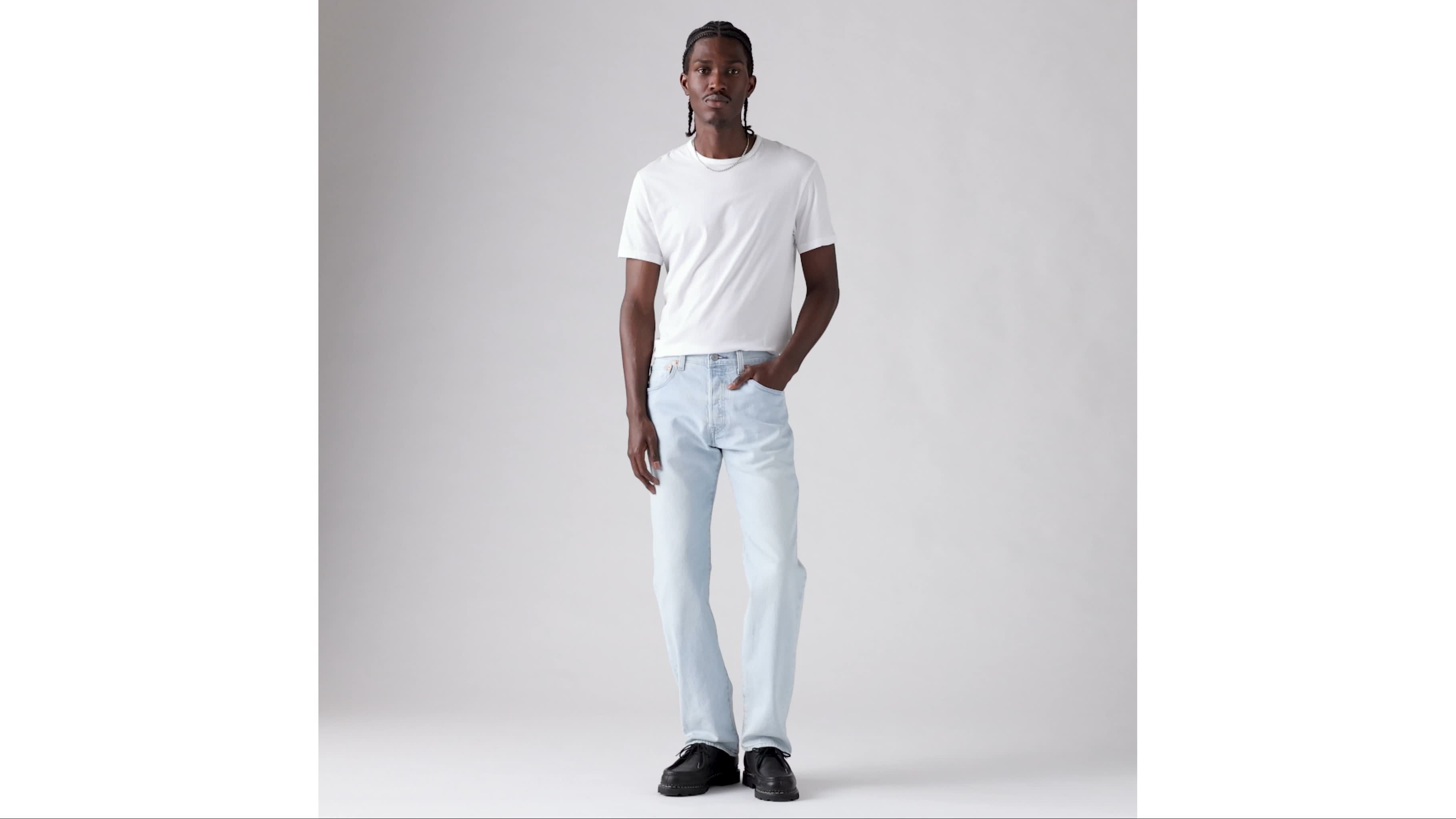 501® '93 Straight Fit Men's Jeans - Black | Levi's® US