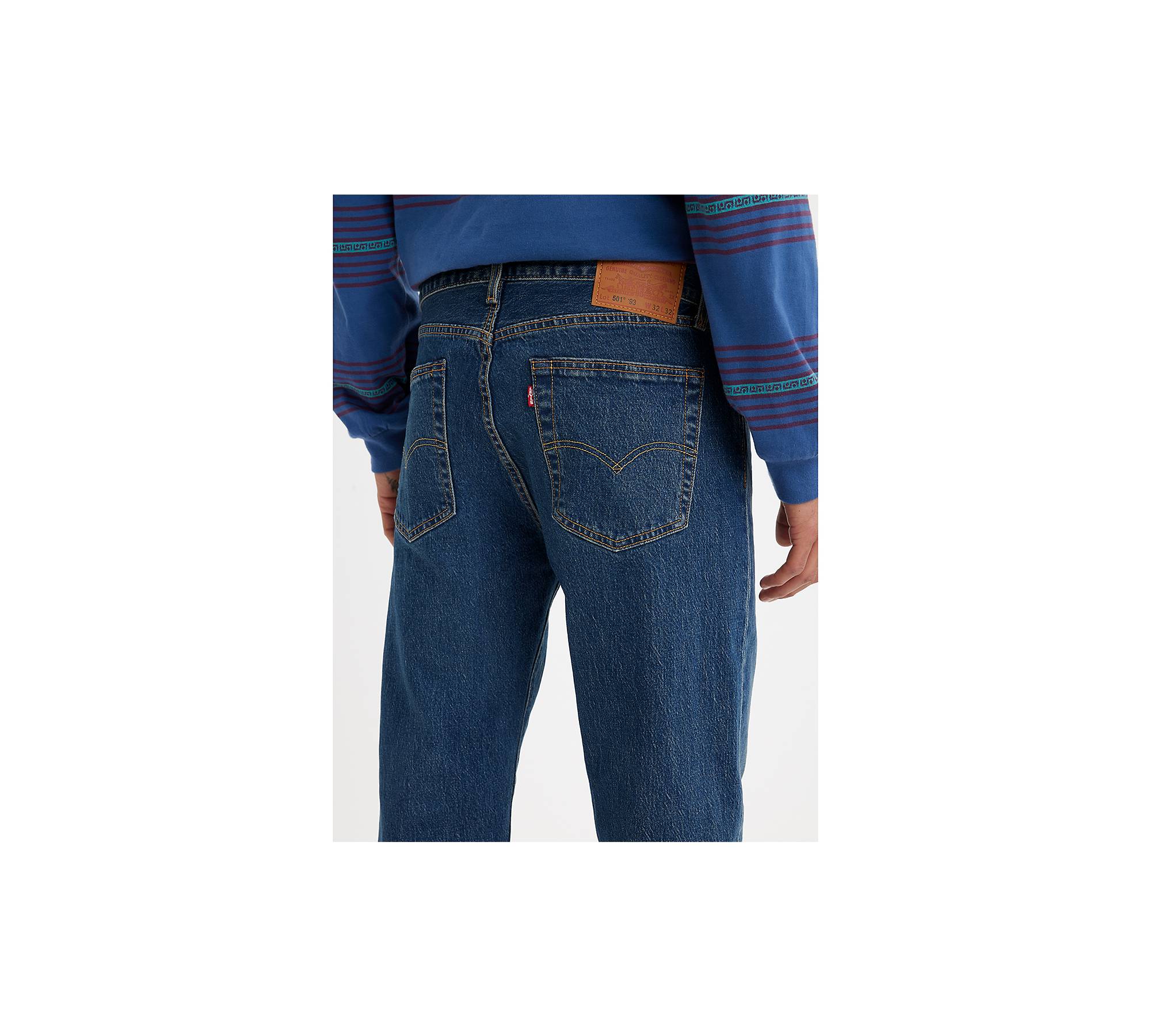 501® '93 Straight Fit Men's Jeans - Dark Wash