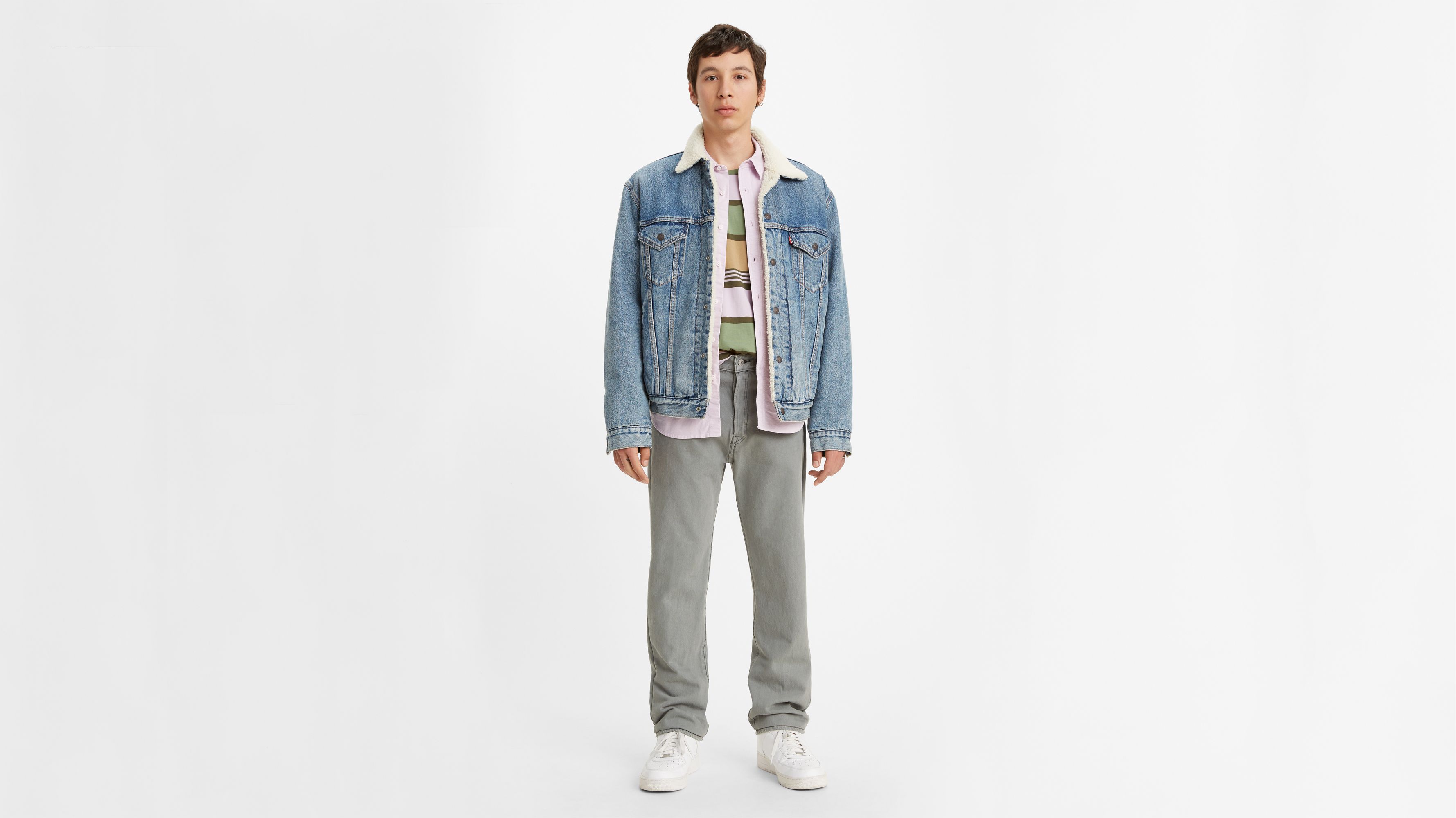 501® '93 Straight Garment Dyed Men's Jeans - Grey