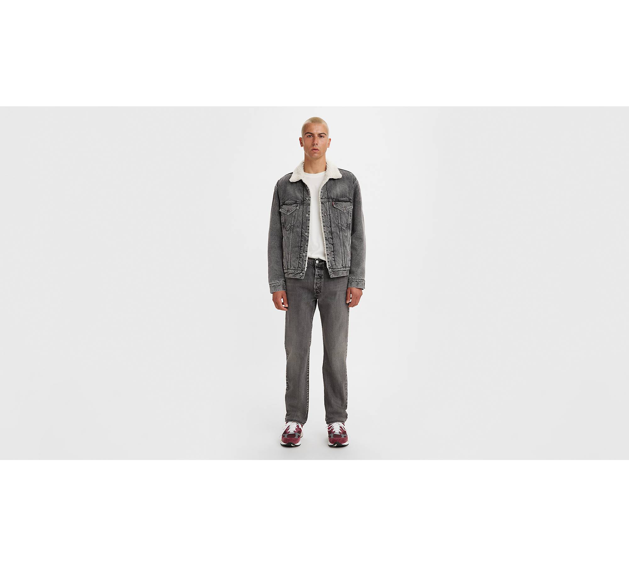 501® '93 Straight Fit Men's Jeans - Grey | Levi's® US