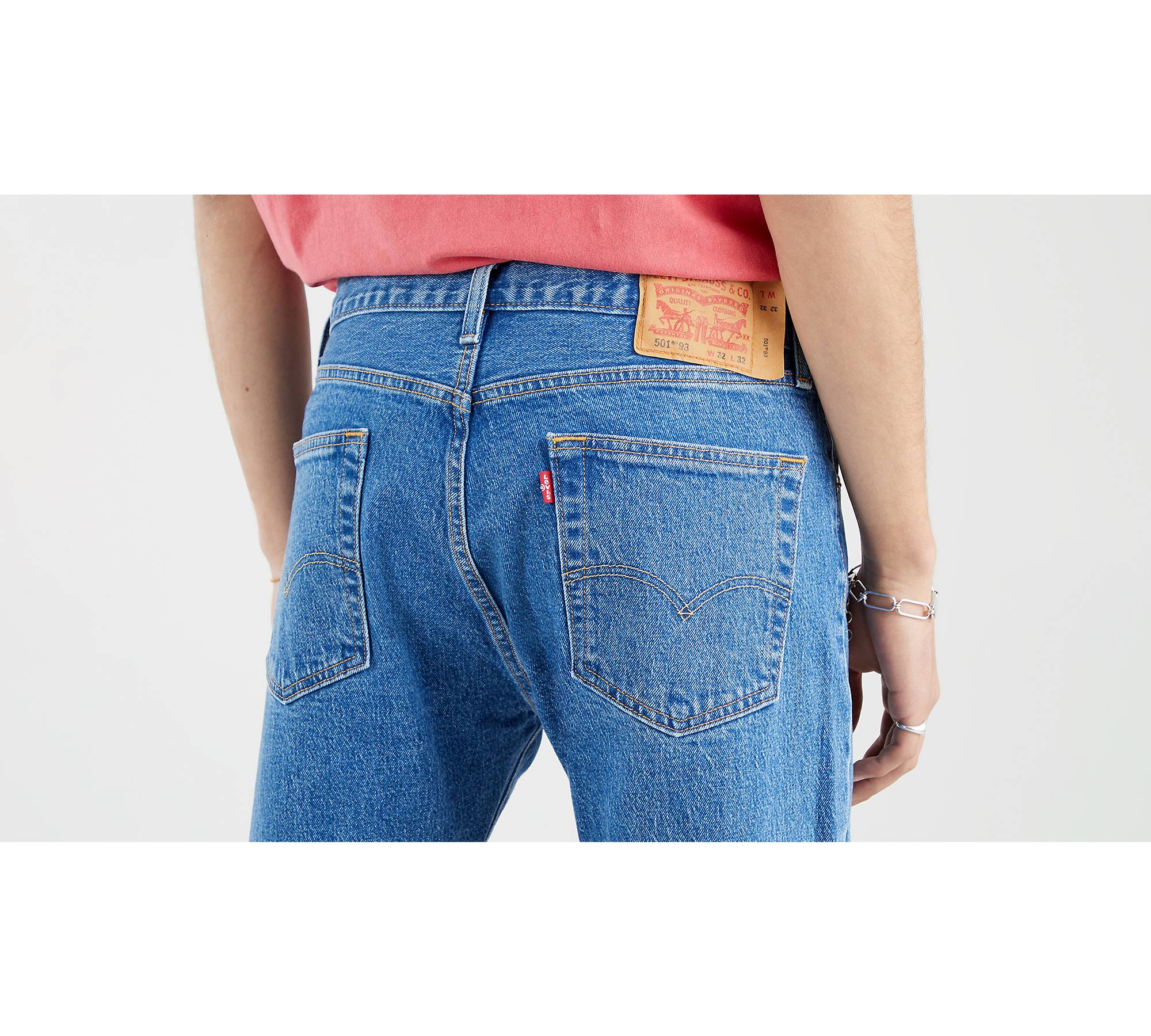 501® '93 Straight Jeans - Blue | Levi's® RO