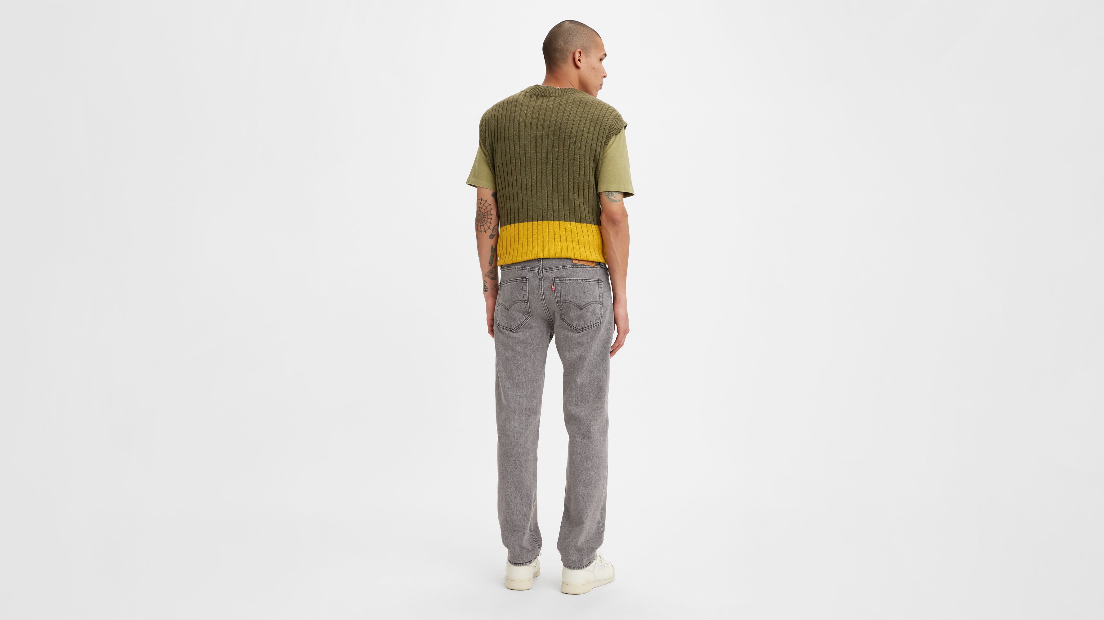Men's Regular Fit Jeans Grey Bolf T324