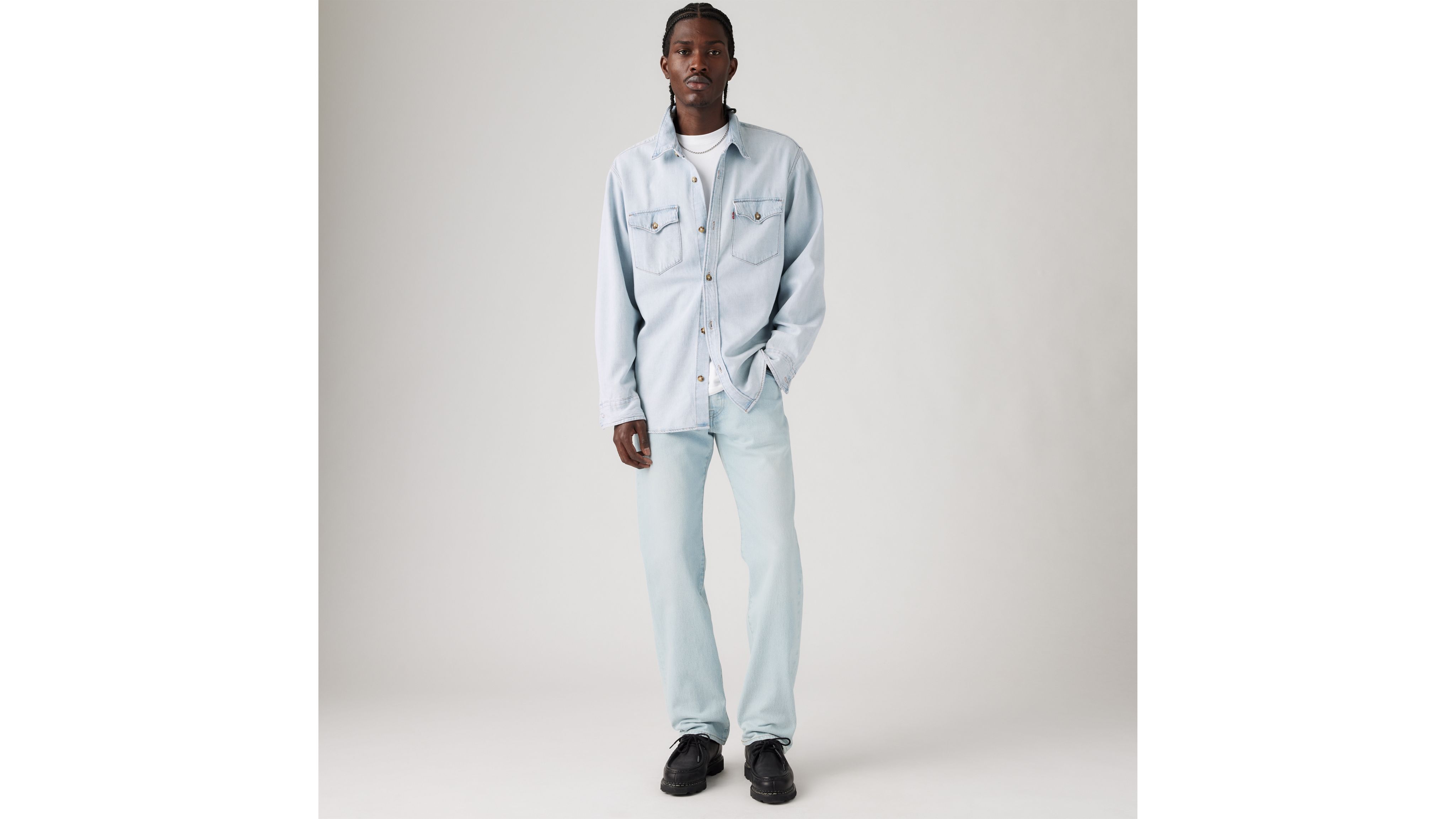 501® '93 Straight Fit Men's Jeans - Light Wash | Levi's® US