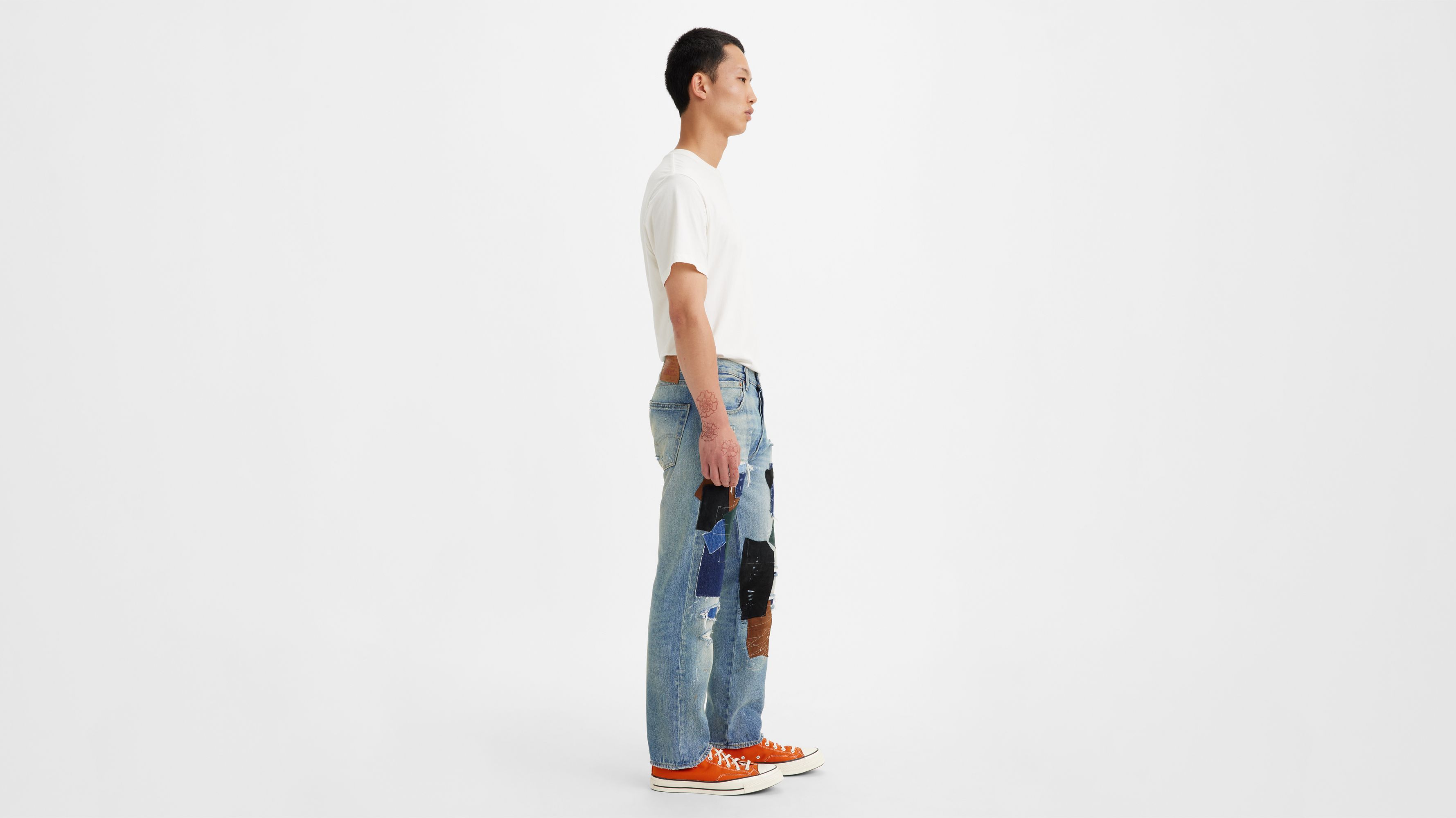 501® '93 Straight Fit Patchwork Men's Jeans 3