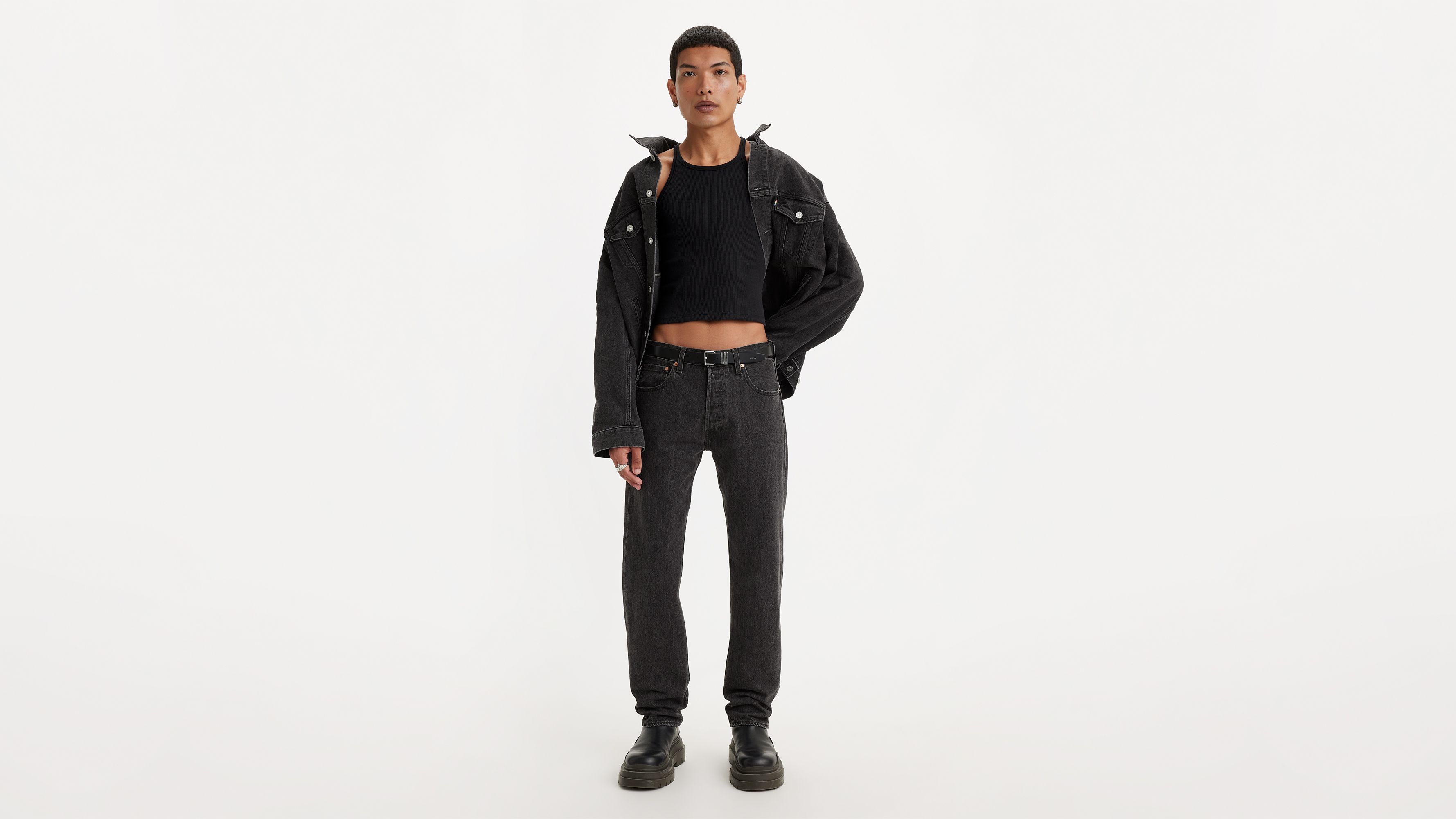 Levi's® Pride 501® '93 Straight Fit Jeans - Black | Levi's® CA