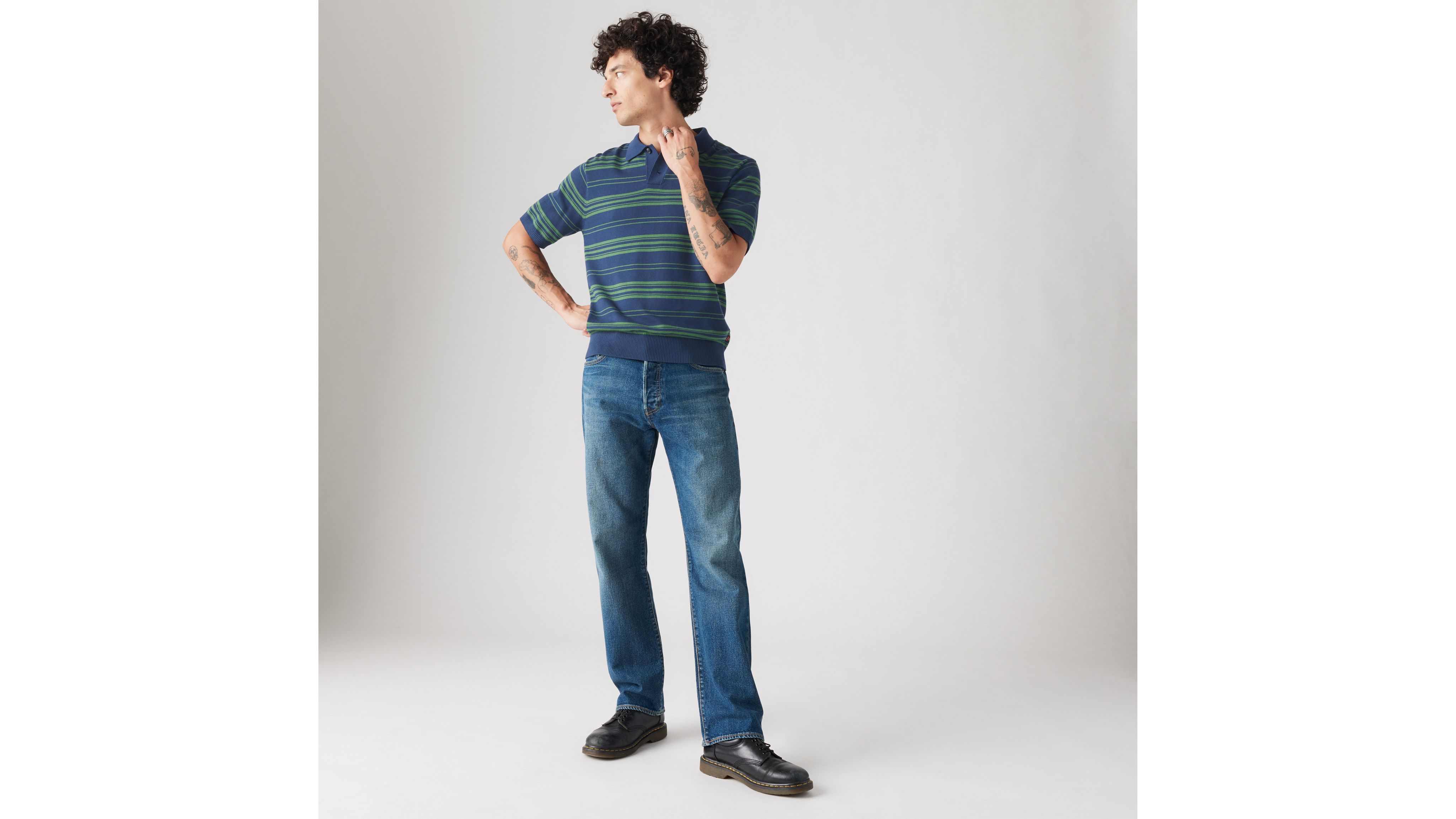 Levis 501 standard best sale