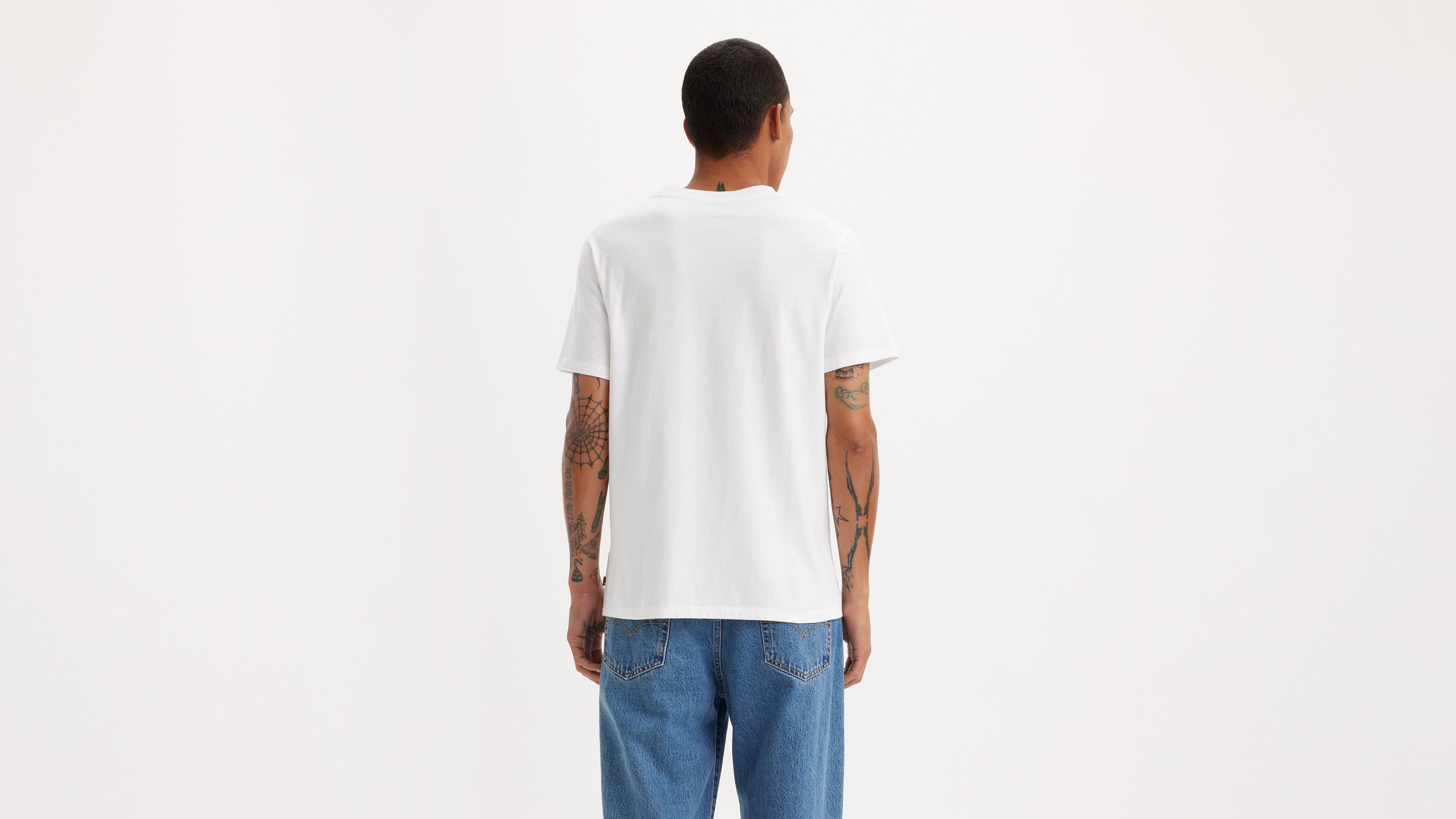 Levi's - T-shirt avec logo de la marque - Kaki