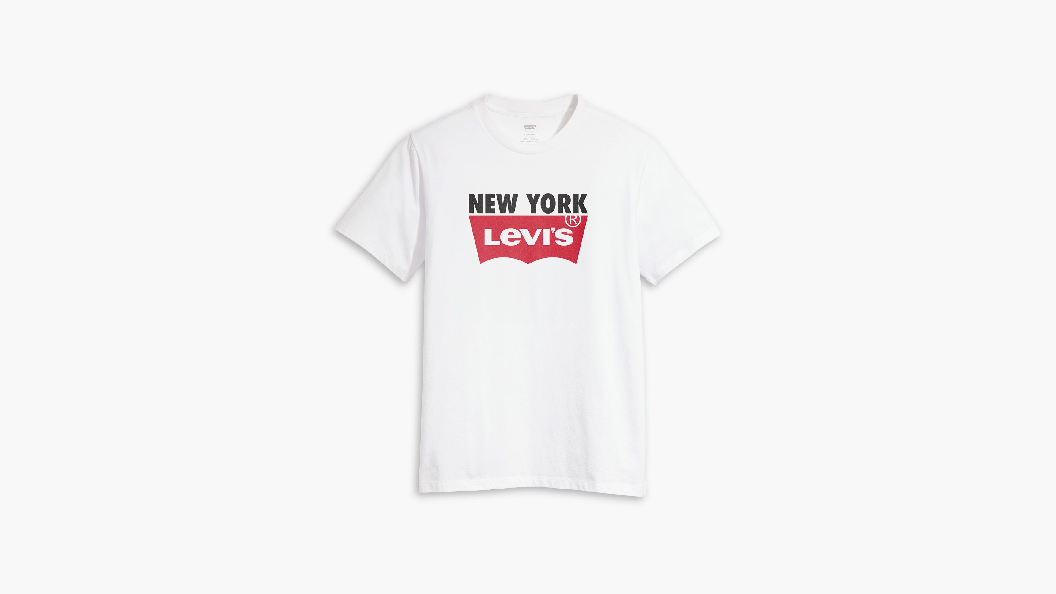 Levi s Logo New York Tee White Levi s US