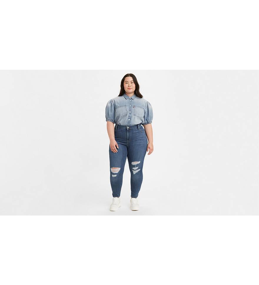 721 High Rise Skinny Women's Jeans (plus Size) - Medium Wash