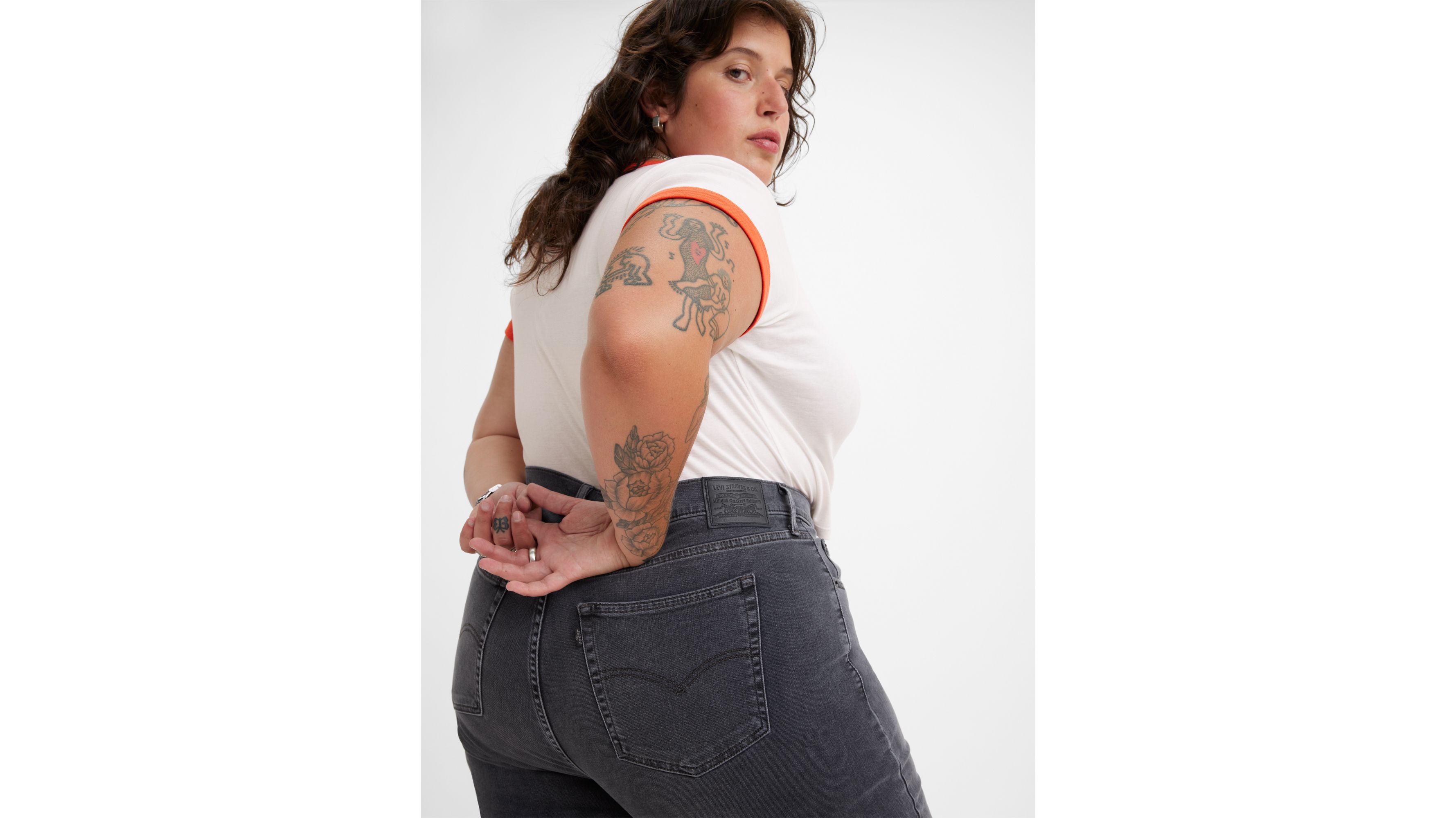 721™ High Rise Skinny Jeans (Plus Size) 5
