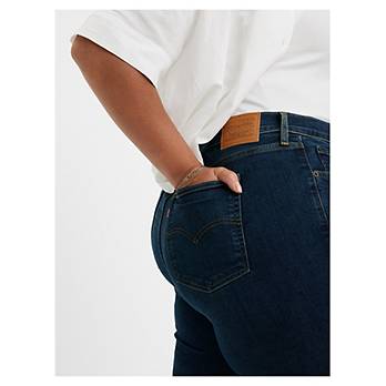 721 Skinny Jeans mit hohem Bund (Plus-Größe) 4