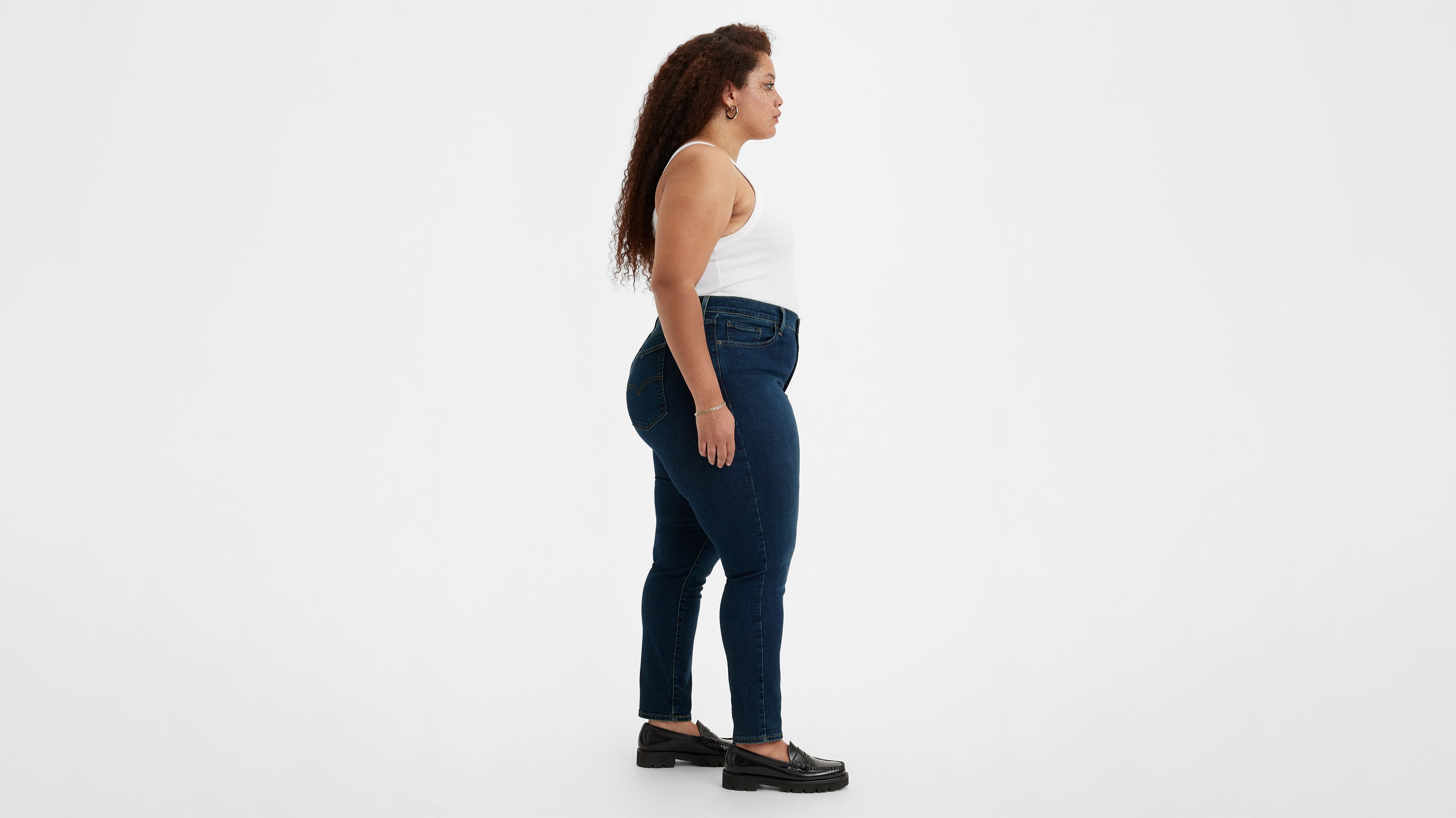 721 Skinny Jeans mit hohem Bund (Plus-Größe) 2