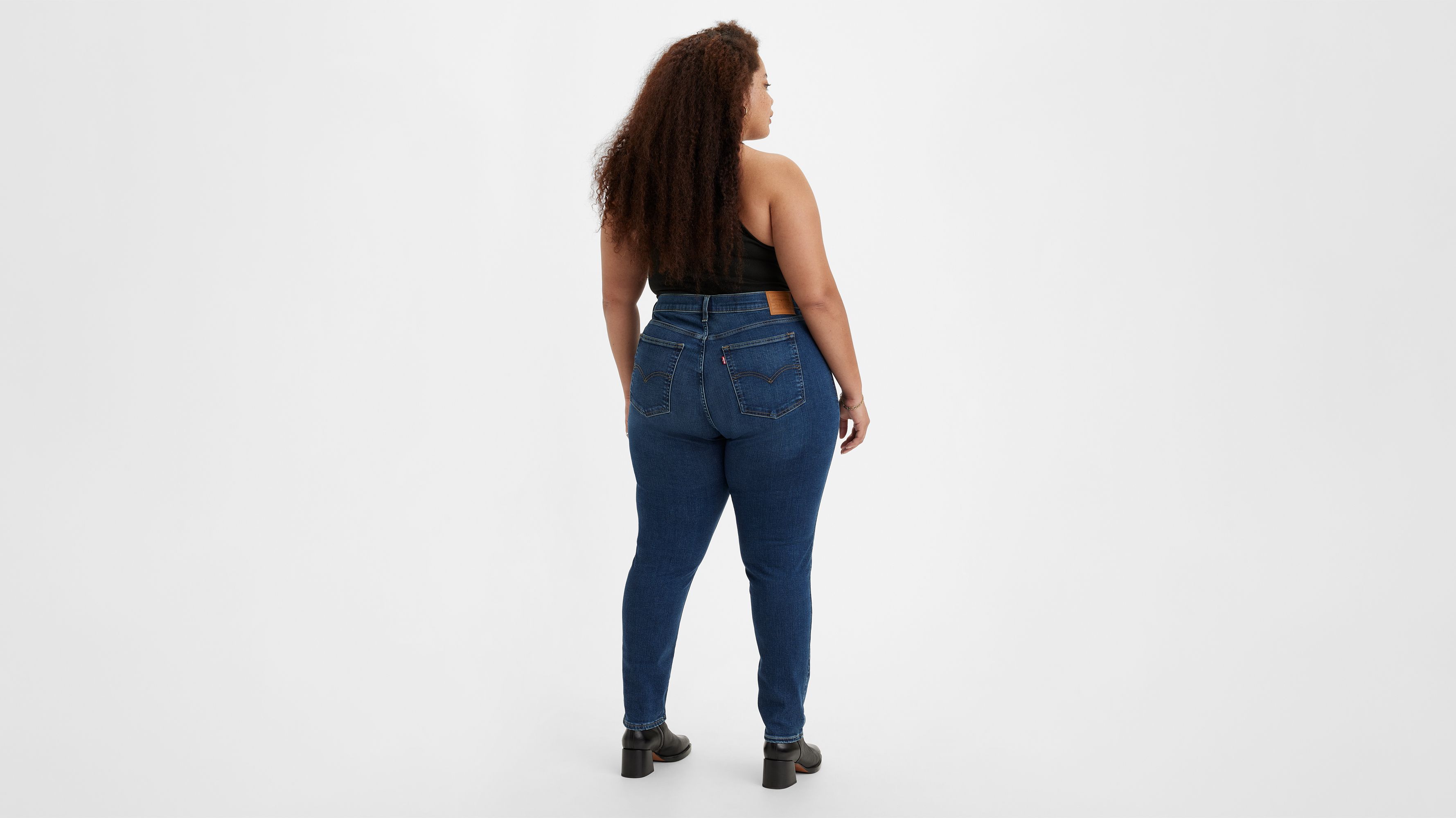 721 High Rise Skinny Jeans (plus Size) - Blue | Levi's® NO